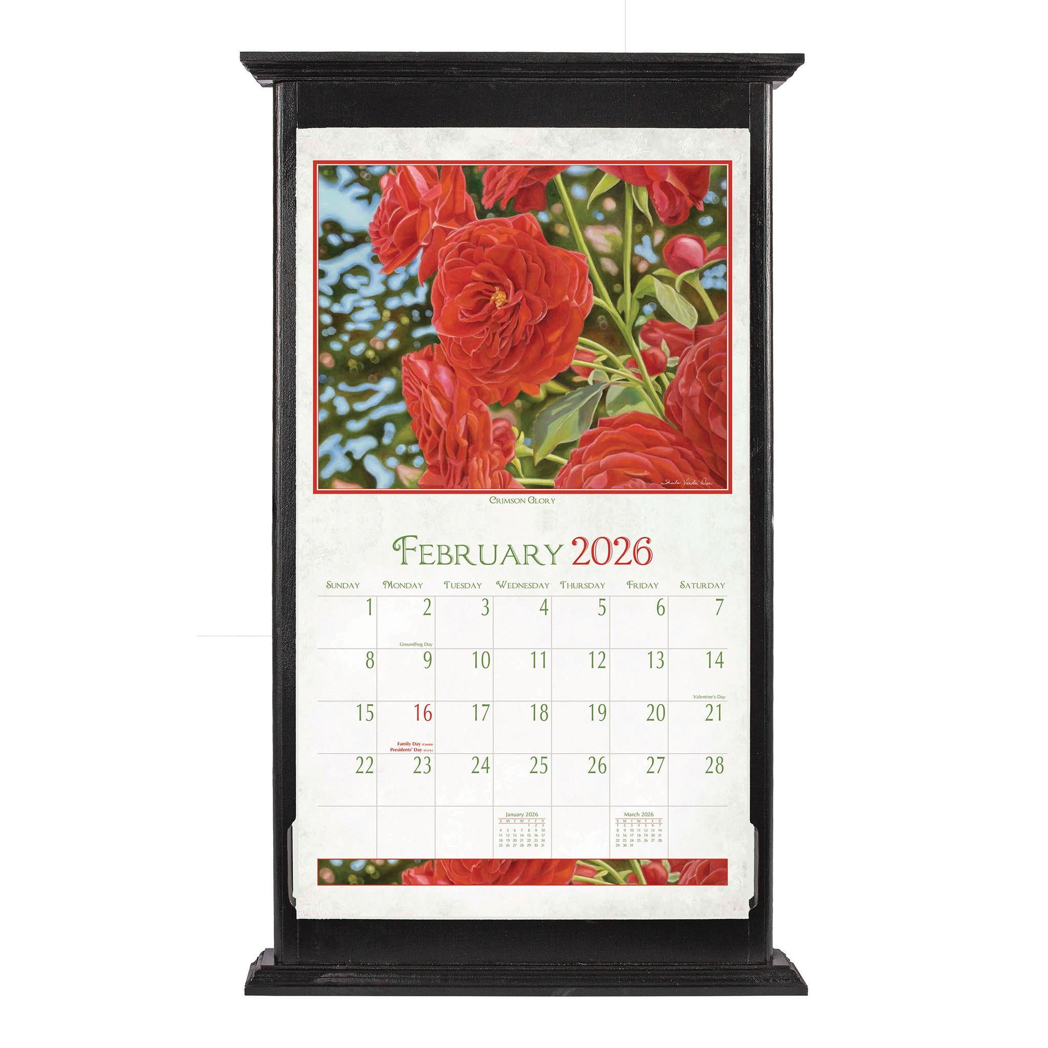 Beauty In Bloom 2026 Wall Calendar - Online Only