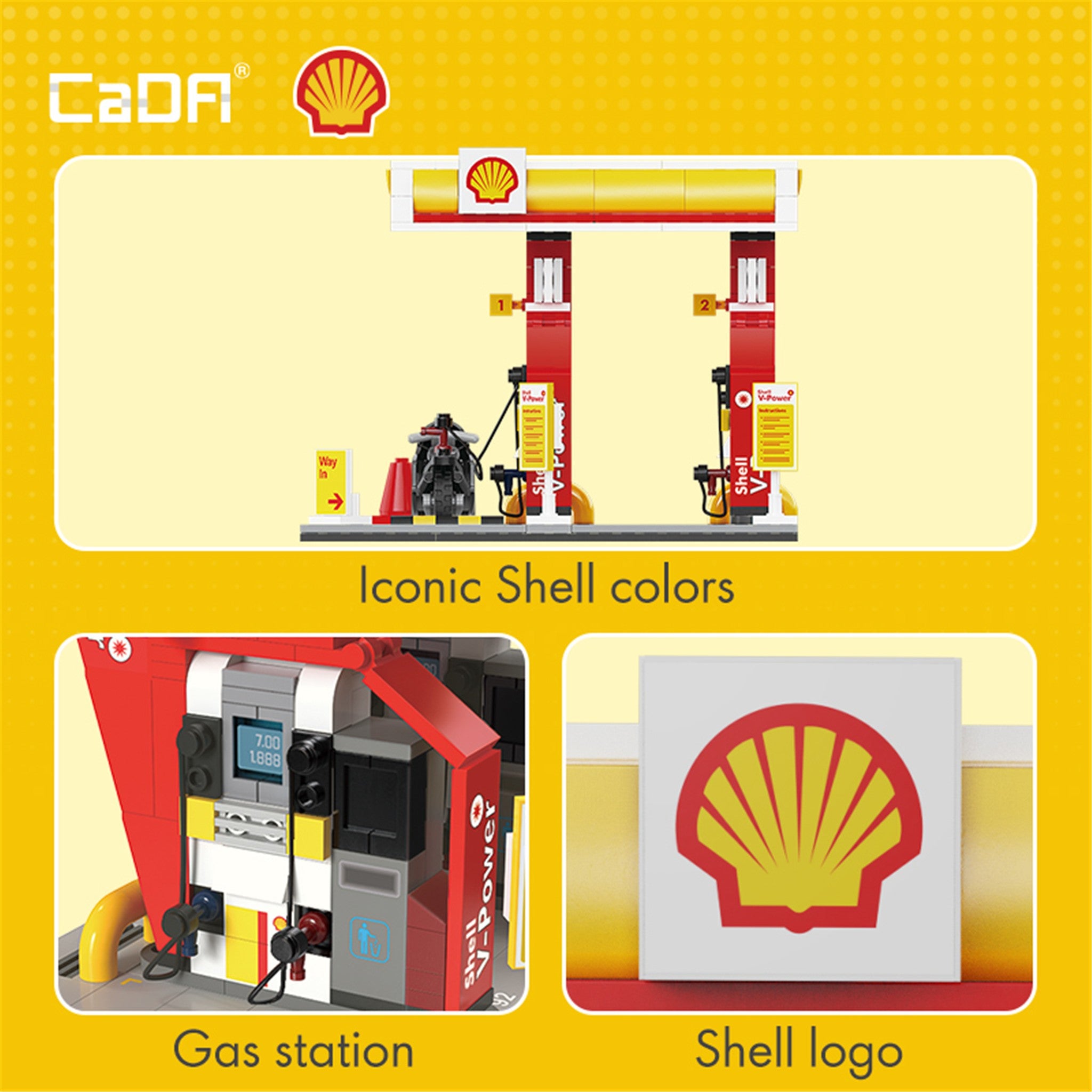 Shell Retail Station 305 Pieces