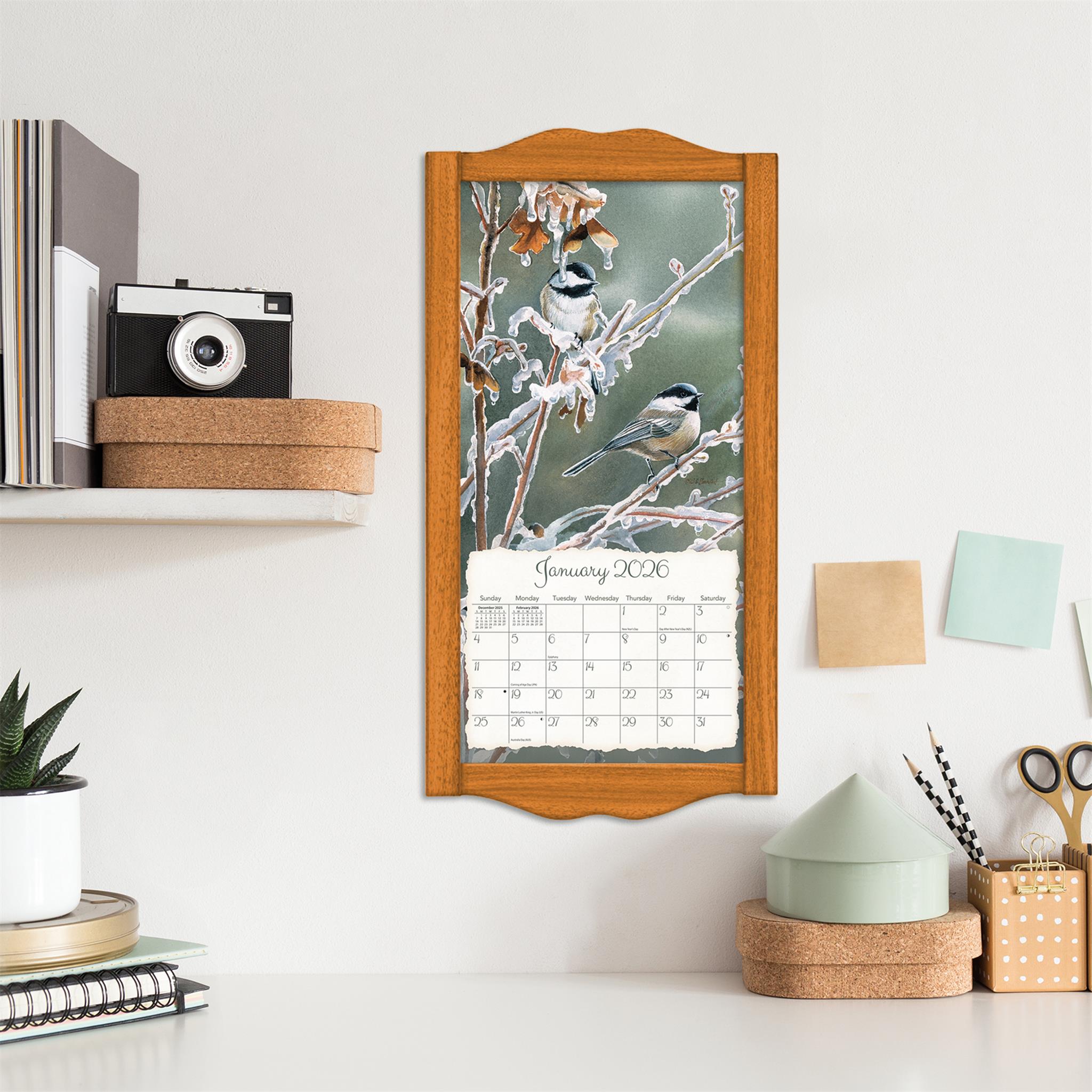 Songbirds 2026 Slim Calendar