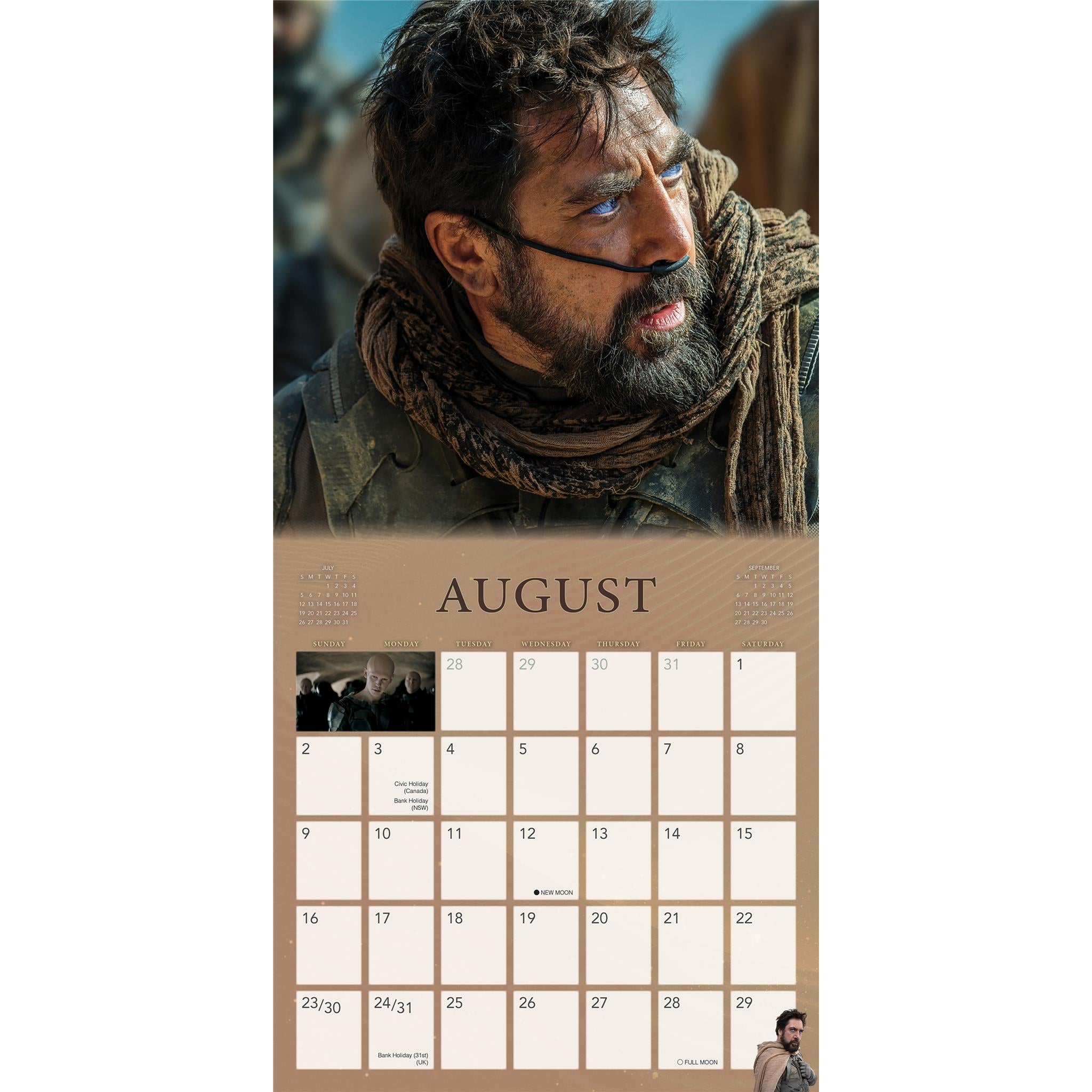 DUNE 2026 Wall Calendar