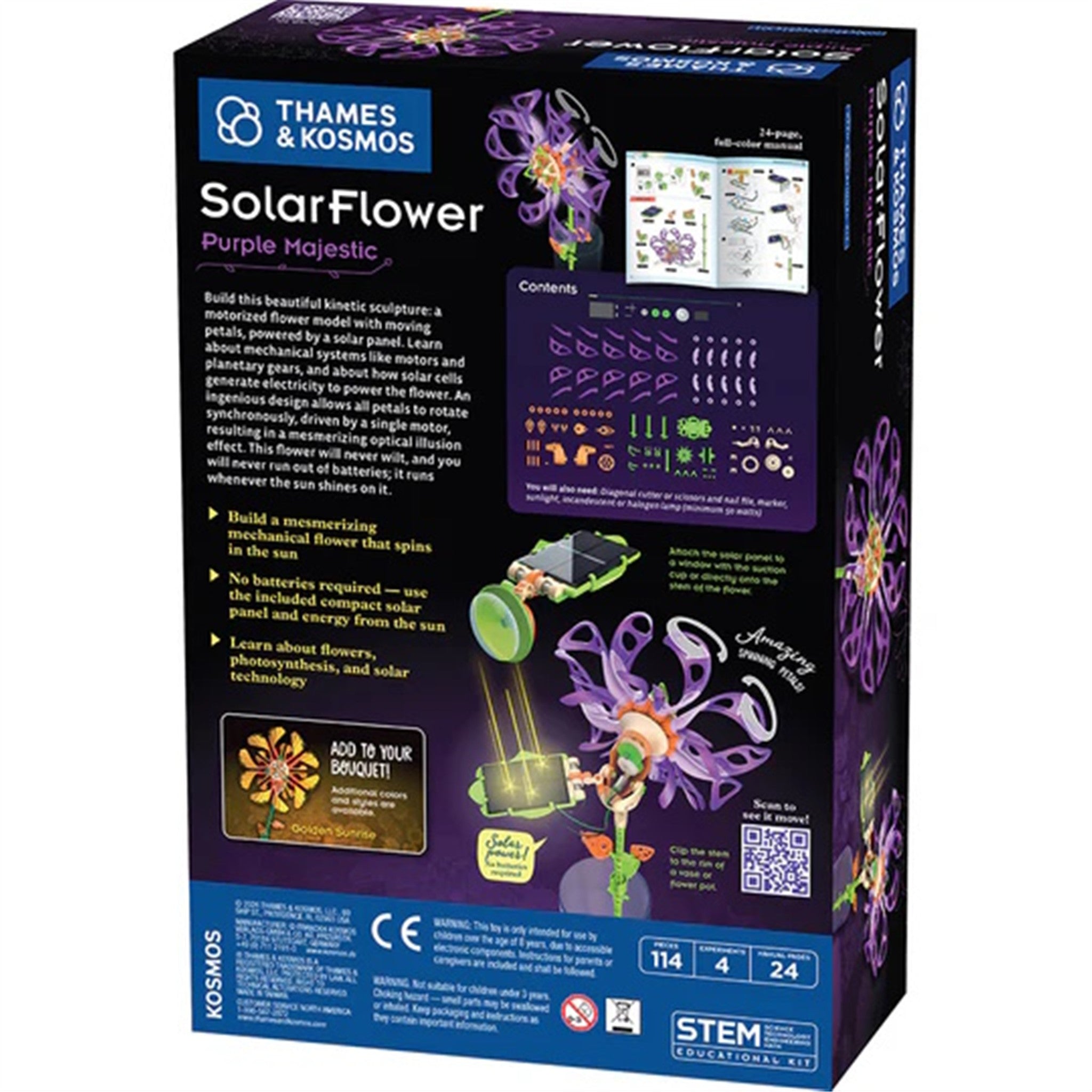 SolarFlower Purple Majestic