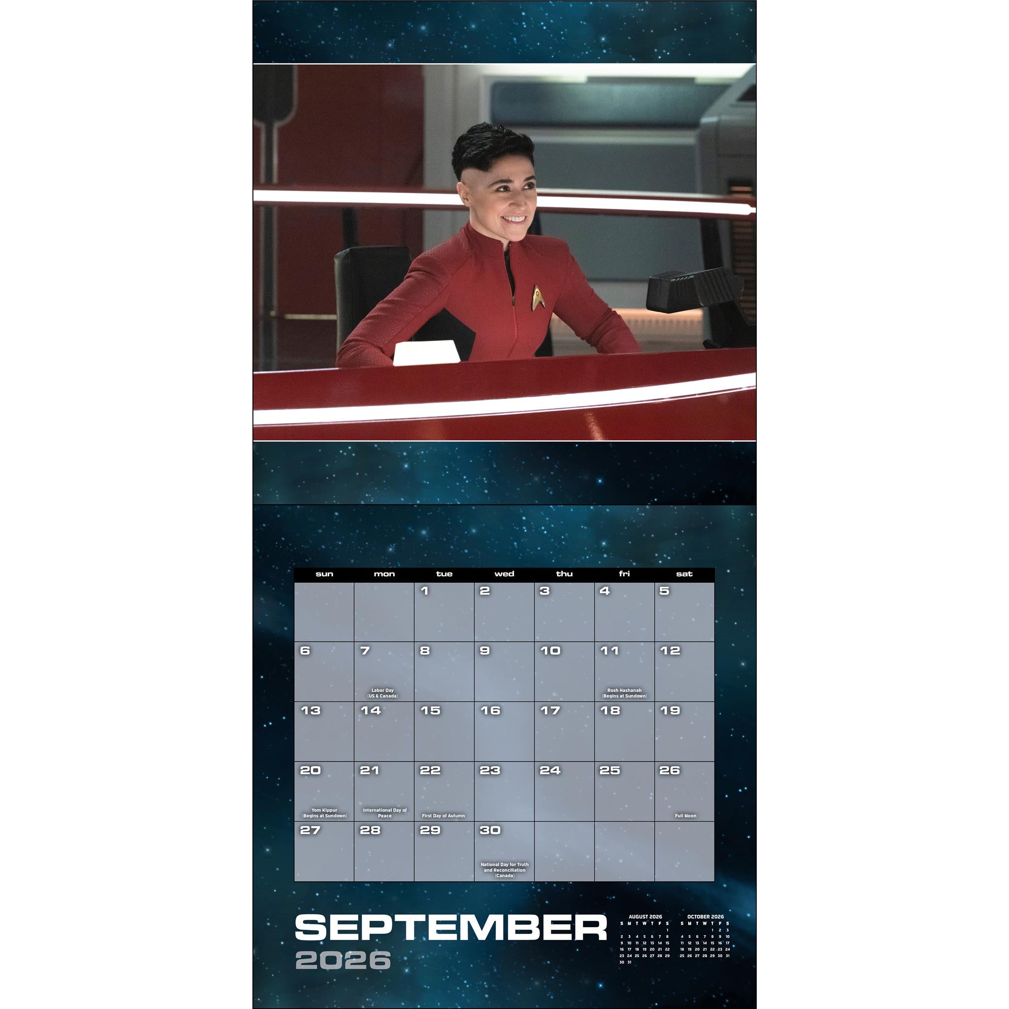 Star Trek Strange New Worlds 2026 Wall Calendar - Online Only