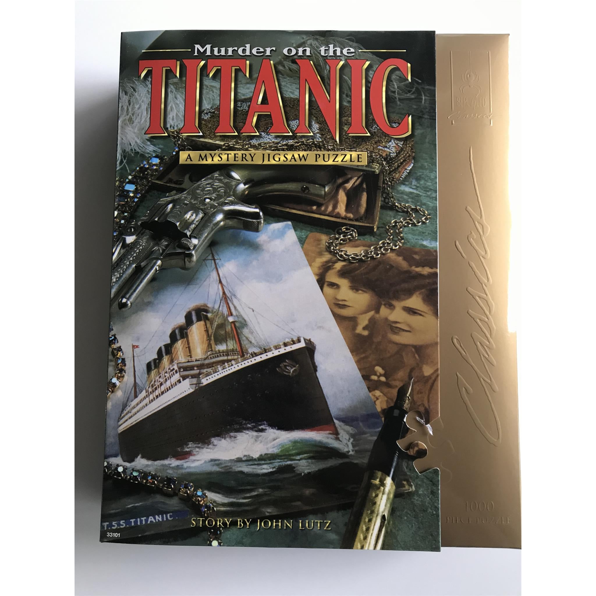 Murder on the Titanic Mystery 1000 Piece Puzzle - Calendar Club Canada