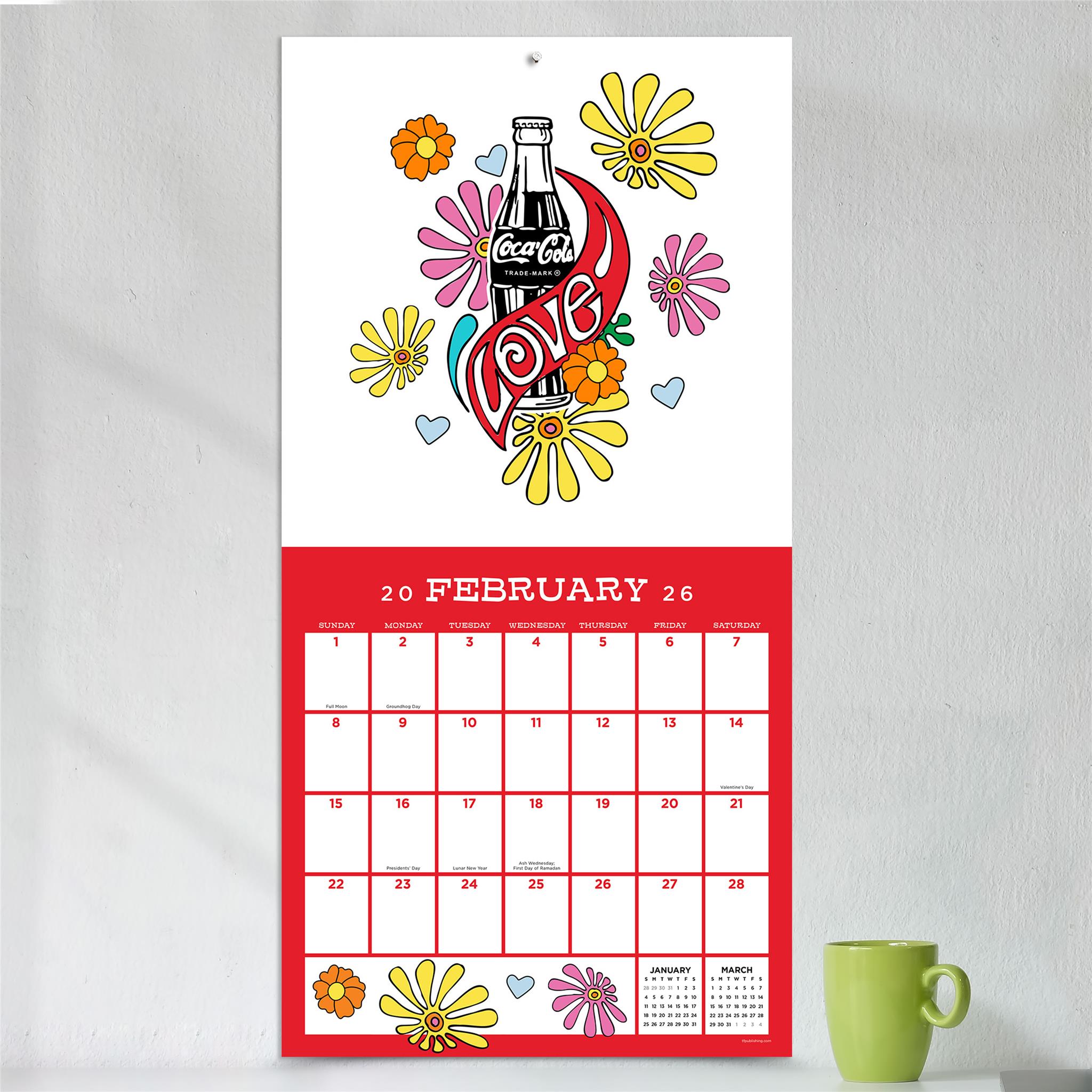 Coke: Harmony 2026 Wall Calendar - Online Only