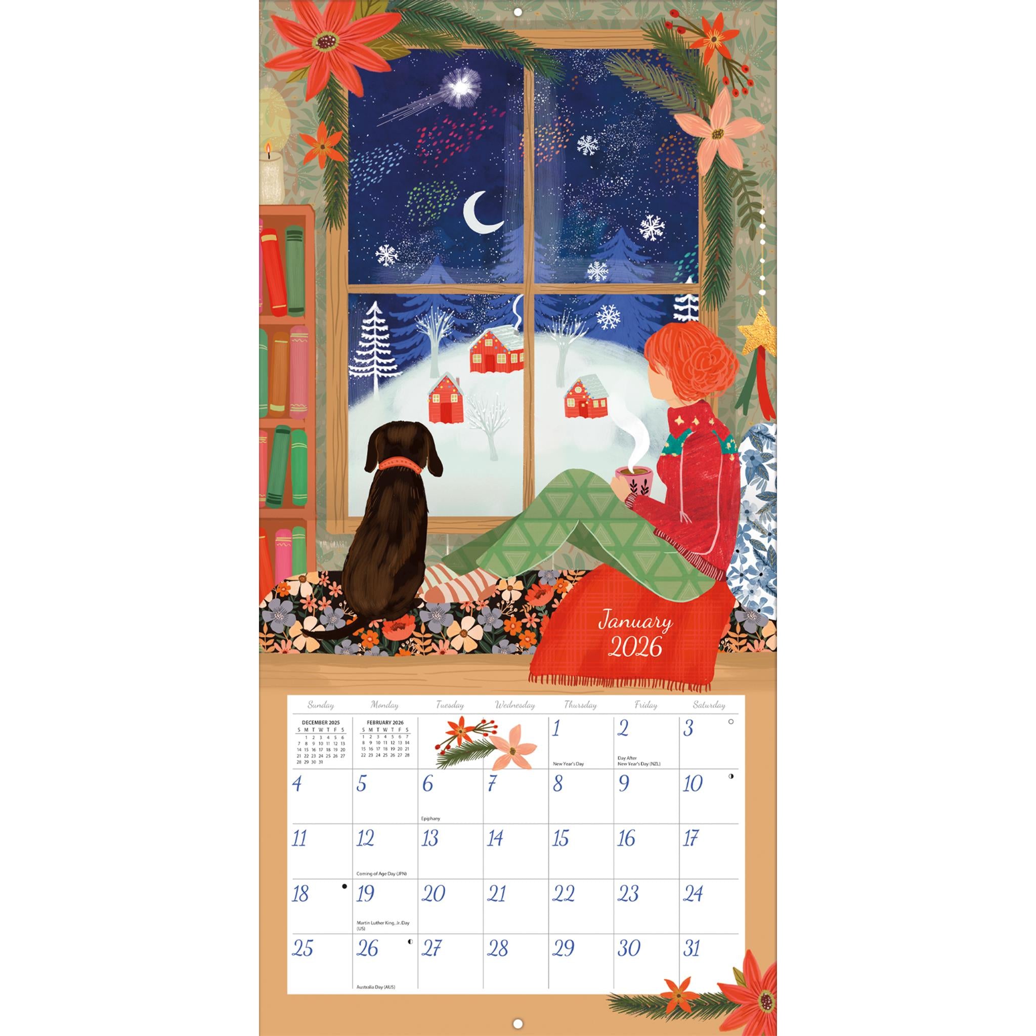 Dream, Wander, Discover 2026 Wall Calendar - Online Only