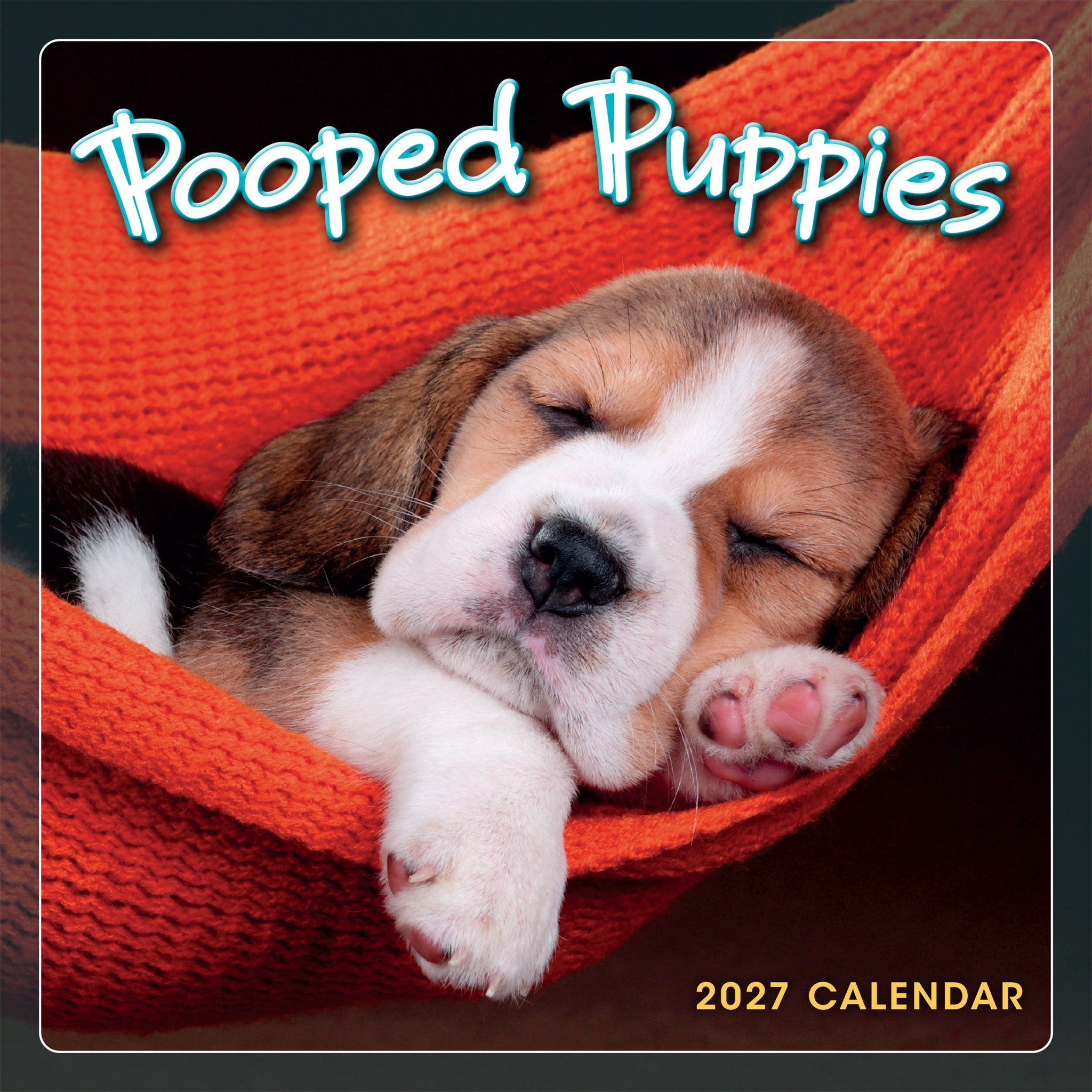Pooped Puppies 2027 Mini Calendar