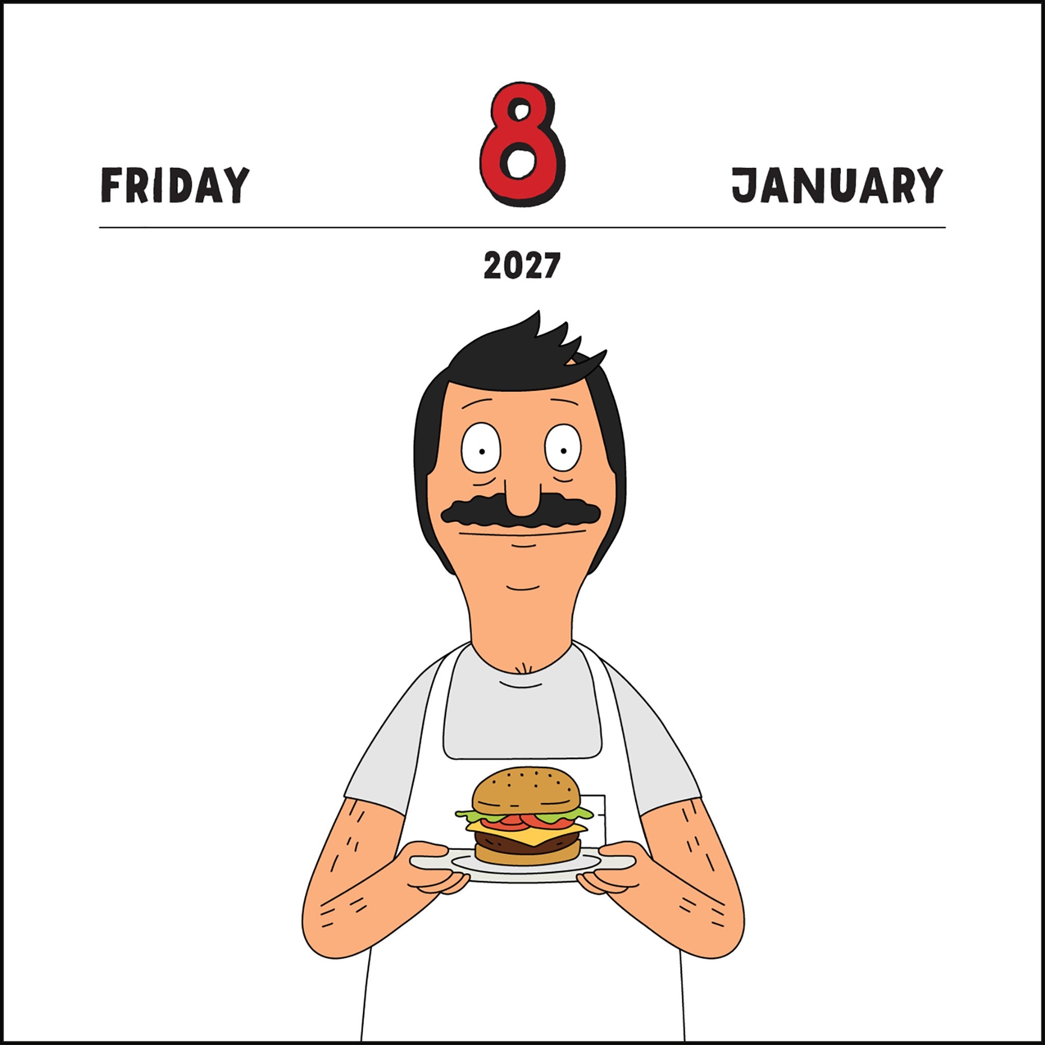 Bob's Burgers 2027 Box Calendar