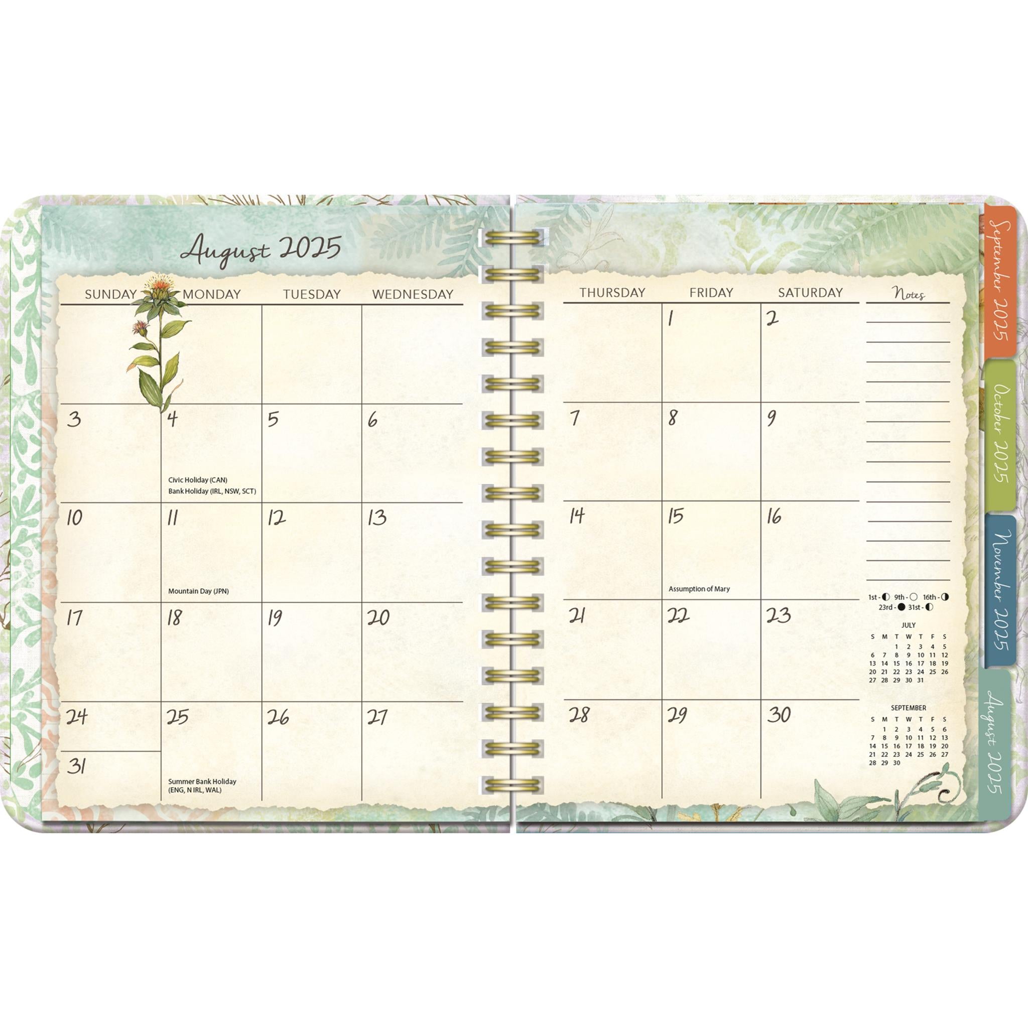 Field Guide Deluxe 2025-2026 Planner Calendar