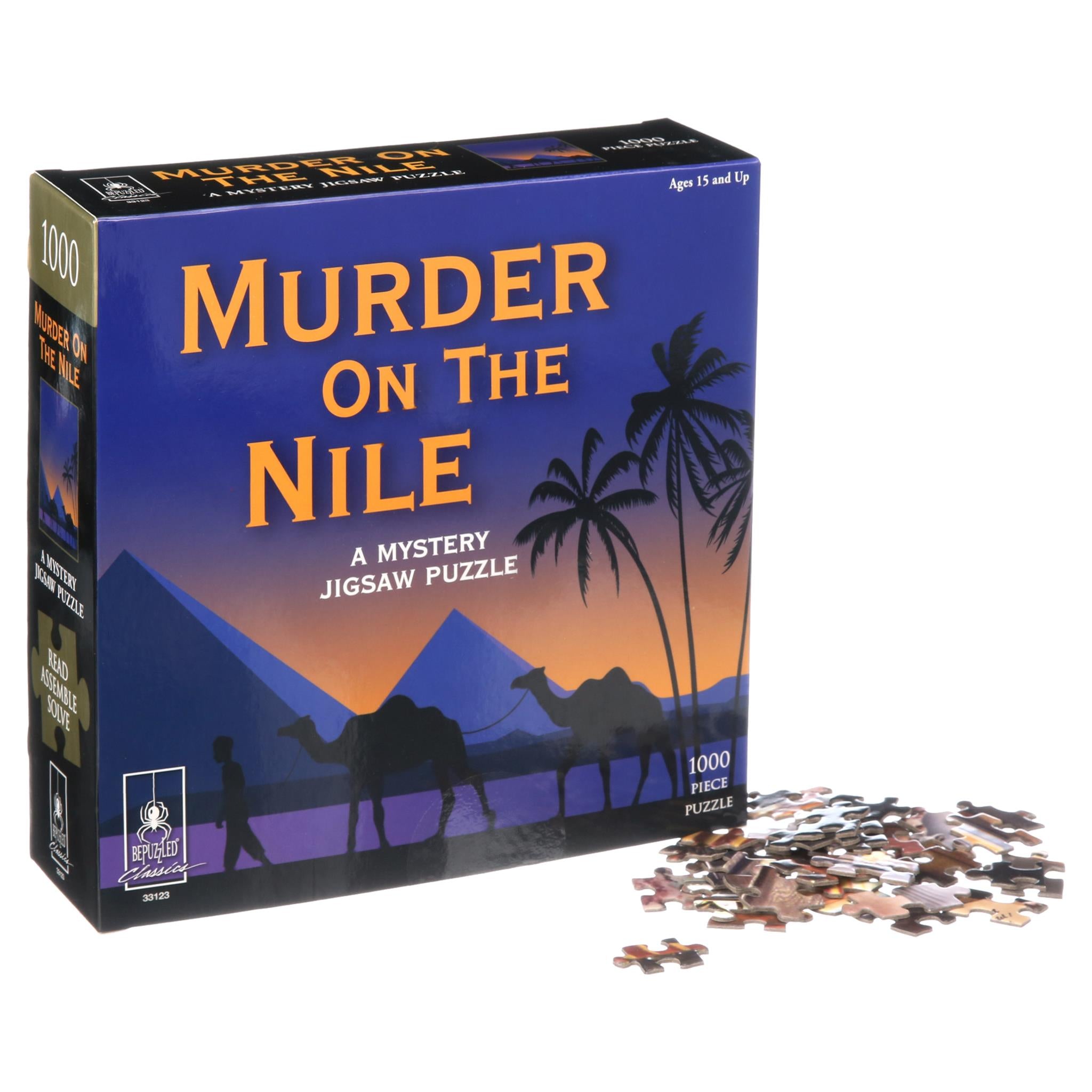 Classic Mystery - Murder By The Pyramids 1000 Piece Puzzle