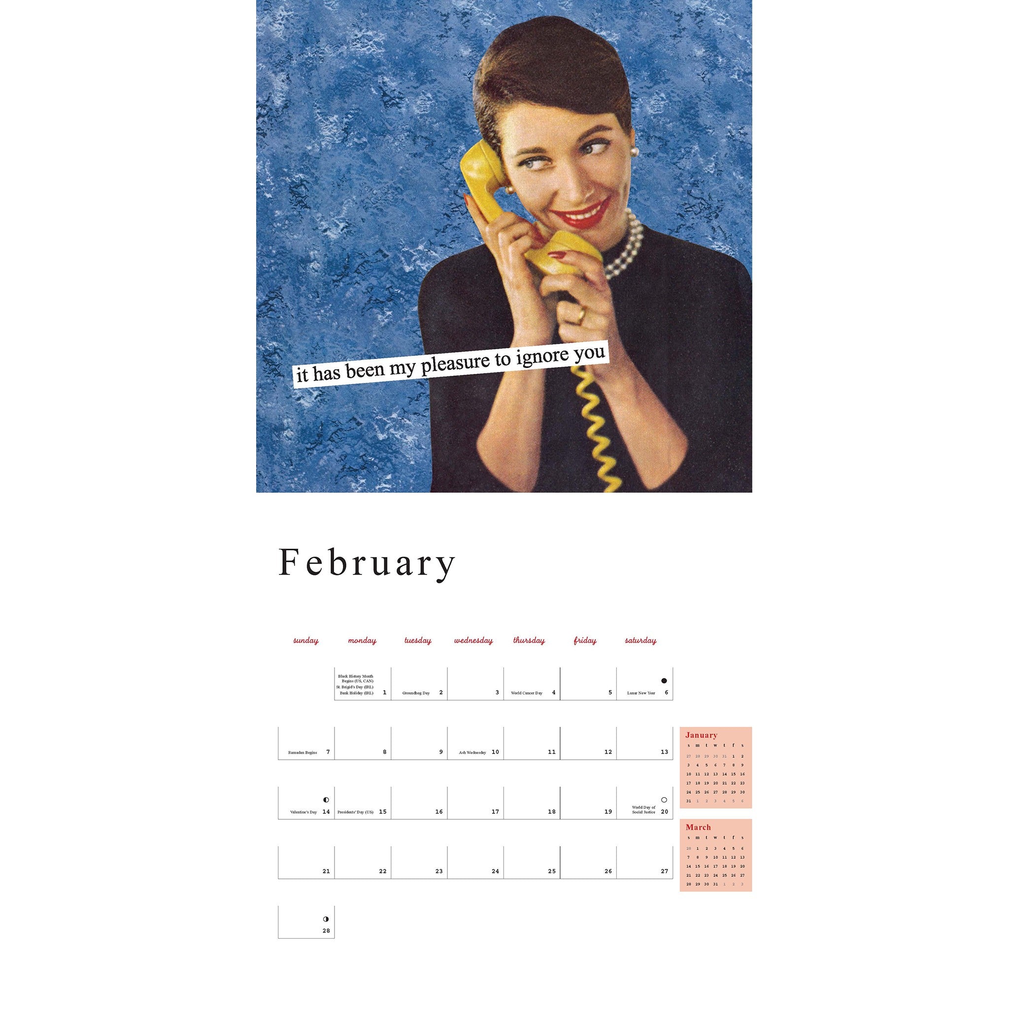 Anne Taintor 2027 Wall Calendar