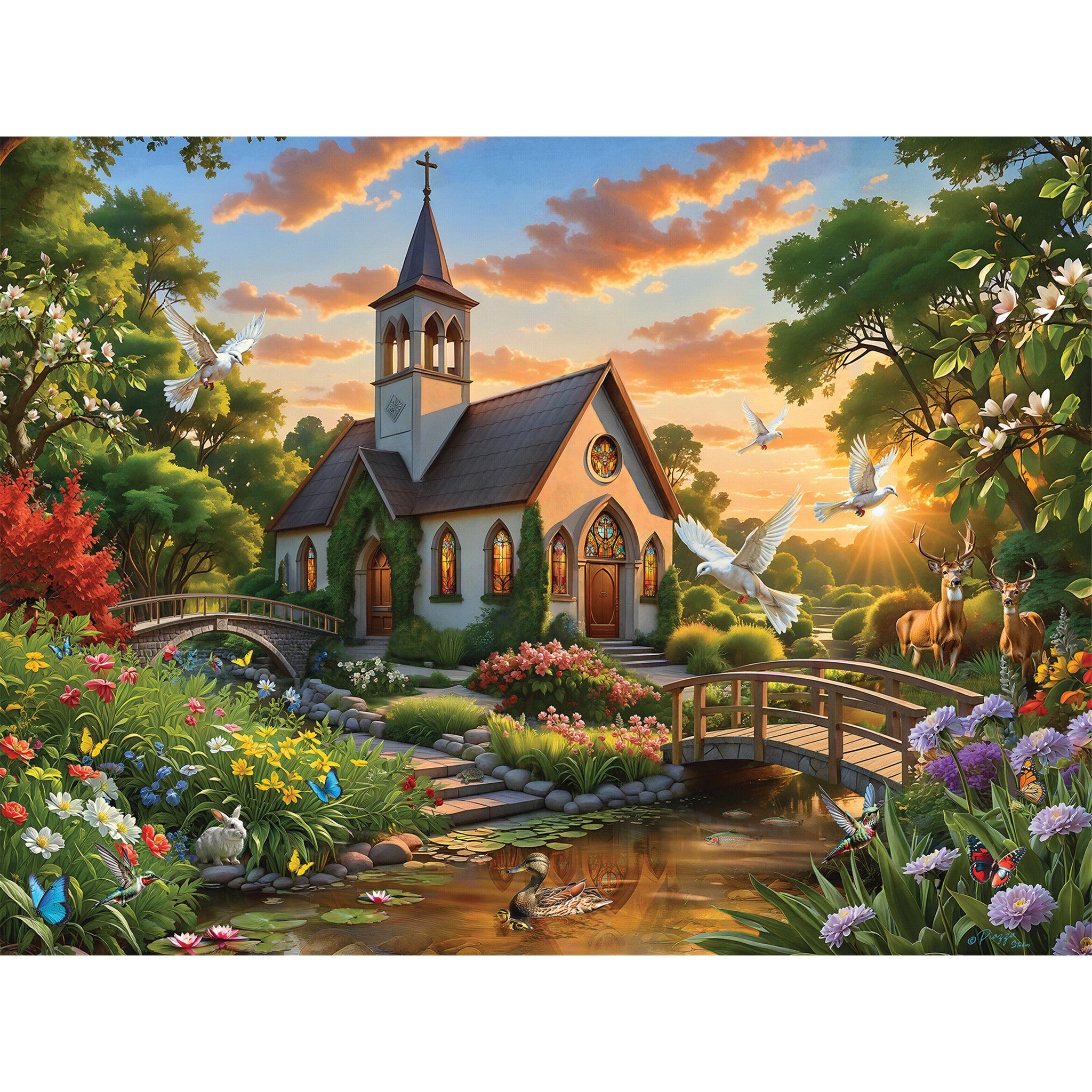 Warm Welcome 275 Piece Puzzle