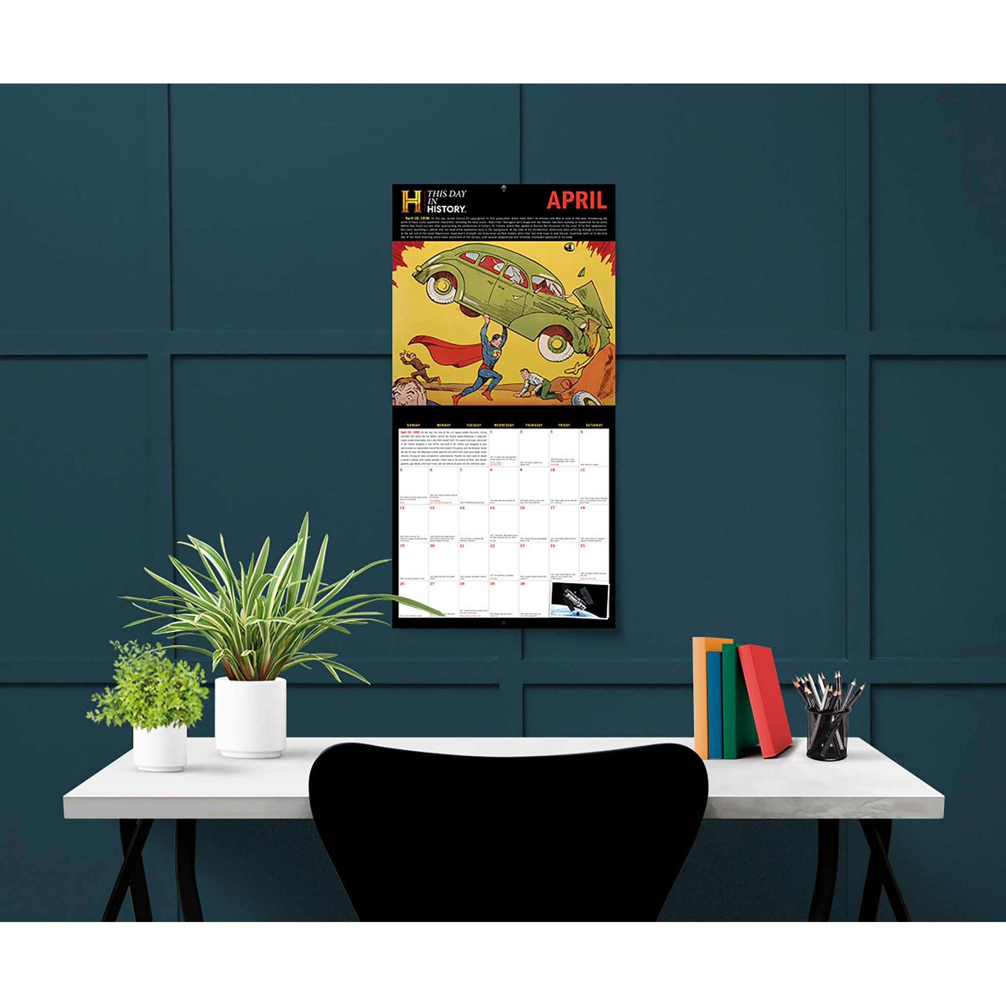 History Channel This Day In History 2026 Wall Calendar