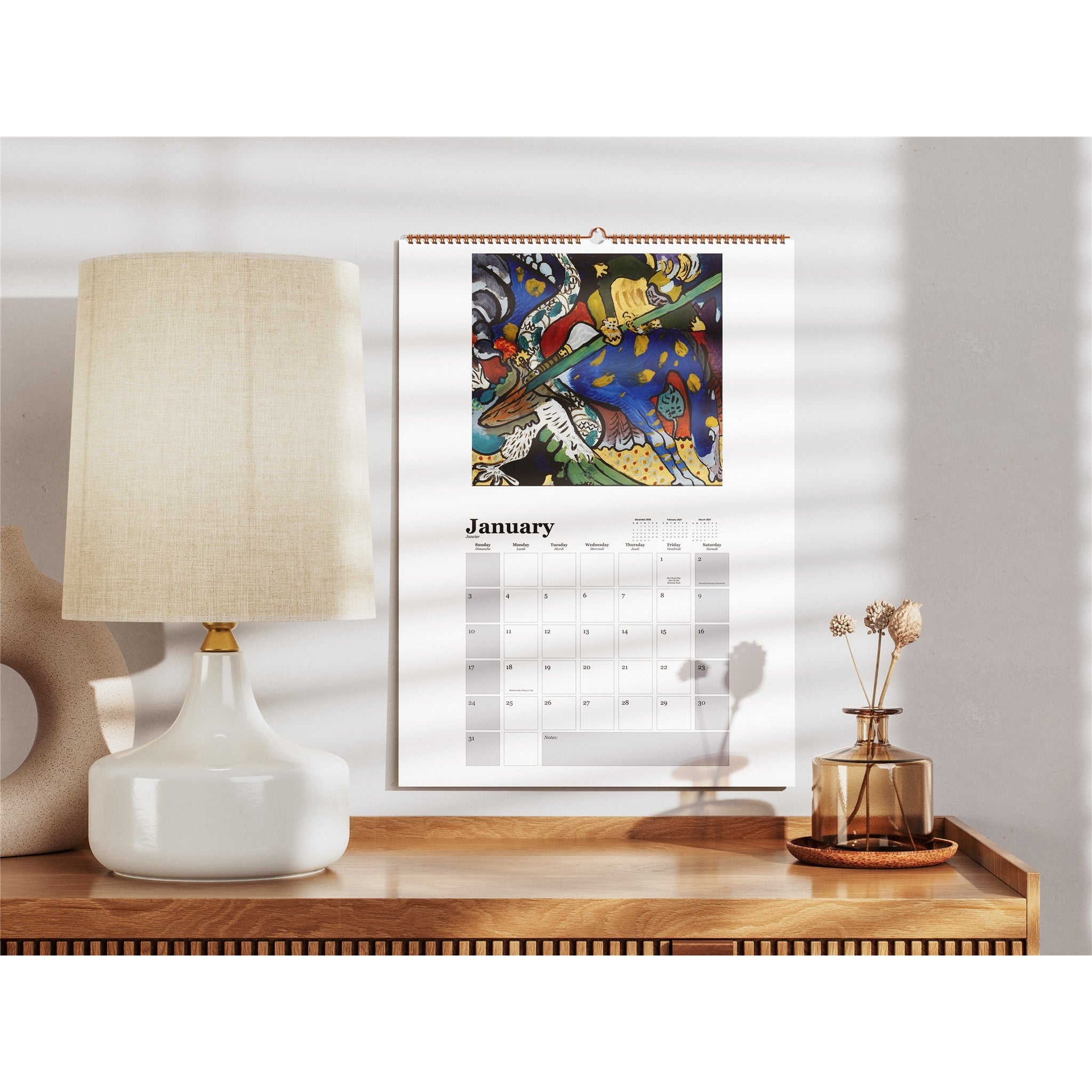 Kandinsky 2027 Wall Calendar - Online Only
