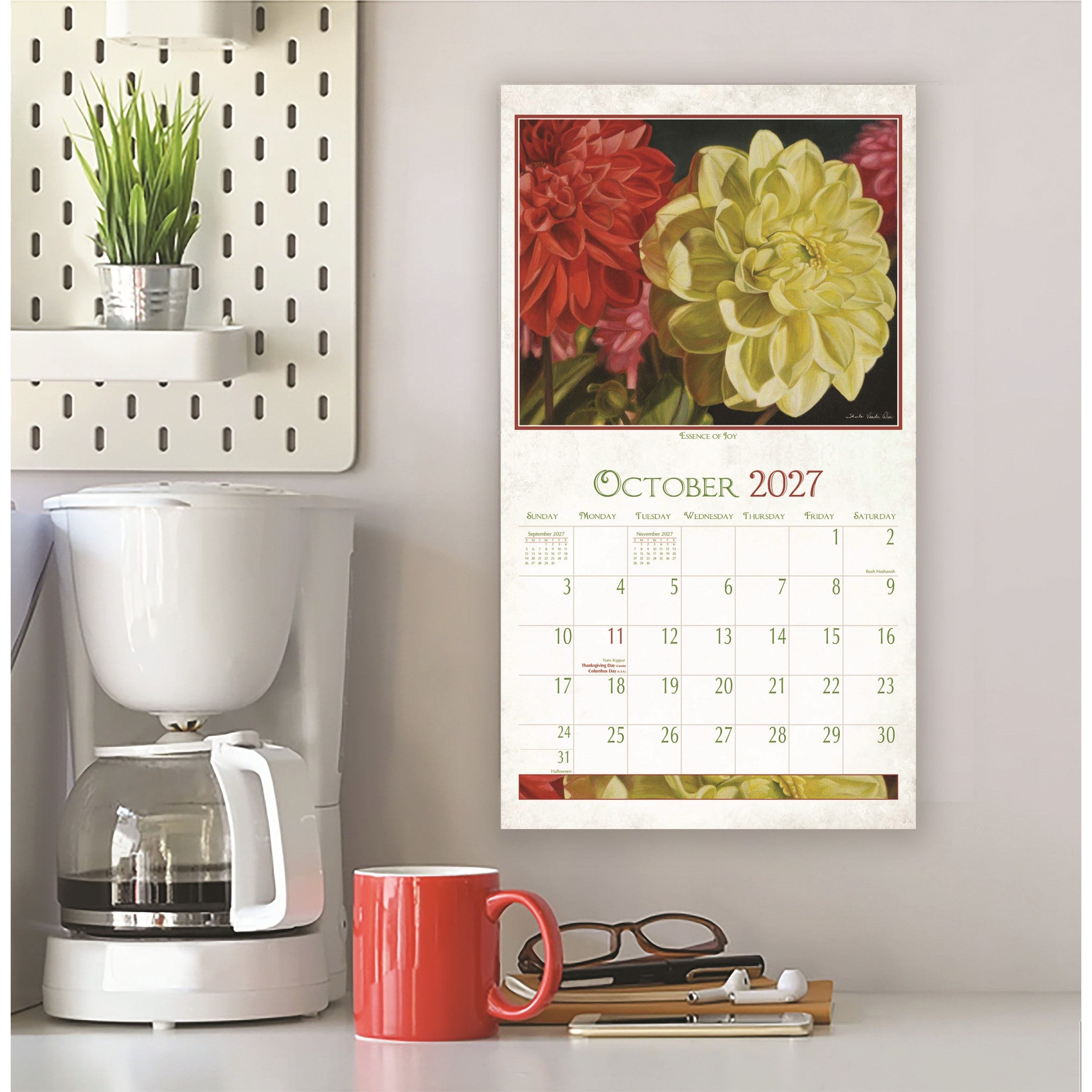 Beauty In Bloom 2027 Wall Calendar - Online Only