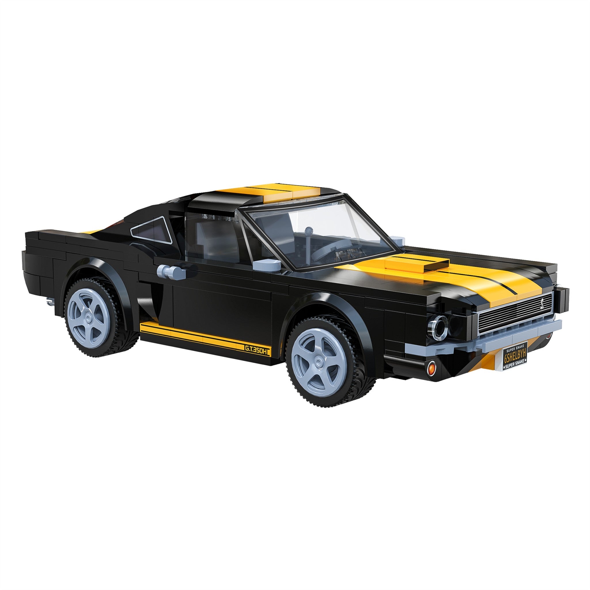 Black 1:20 Shelby GT350H 292 Pieces with Remote Control