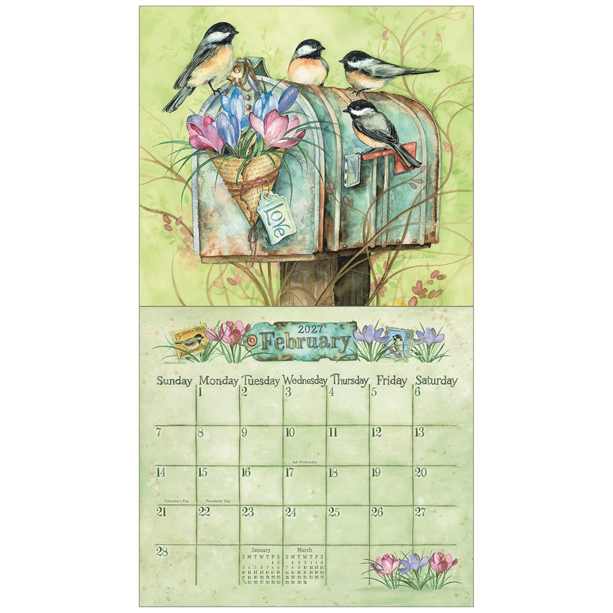 Outside My Window 2027 Wall Calendar - Online Only