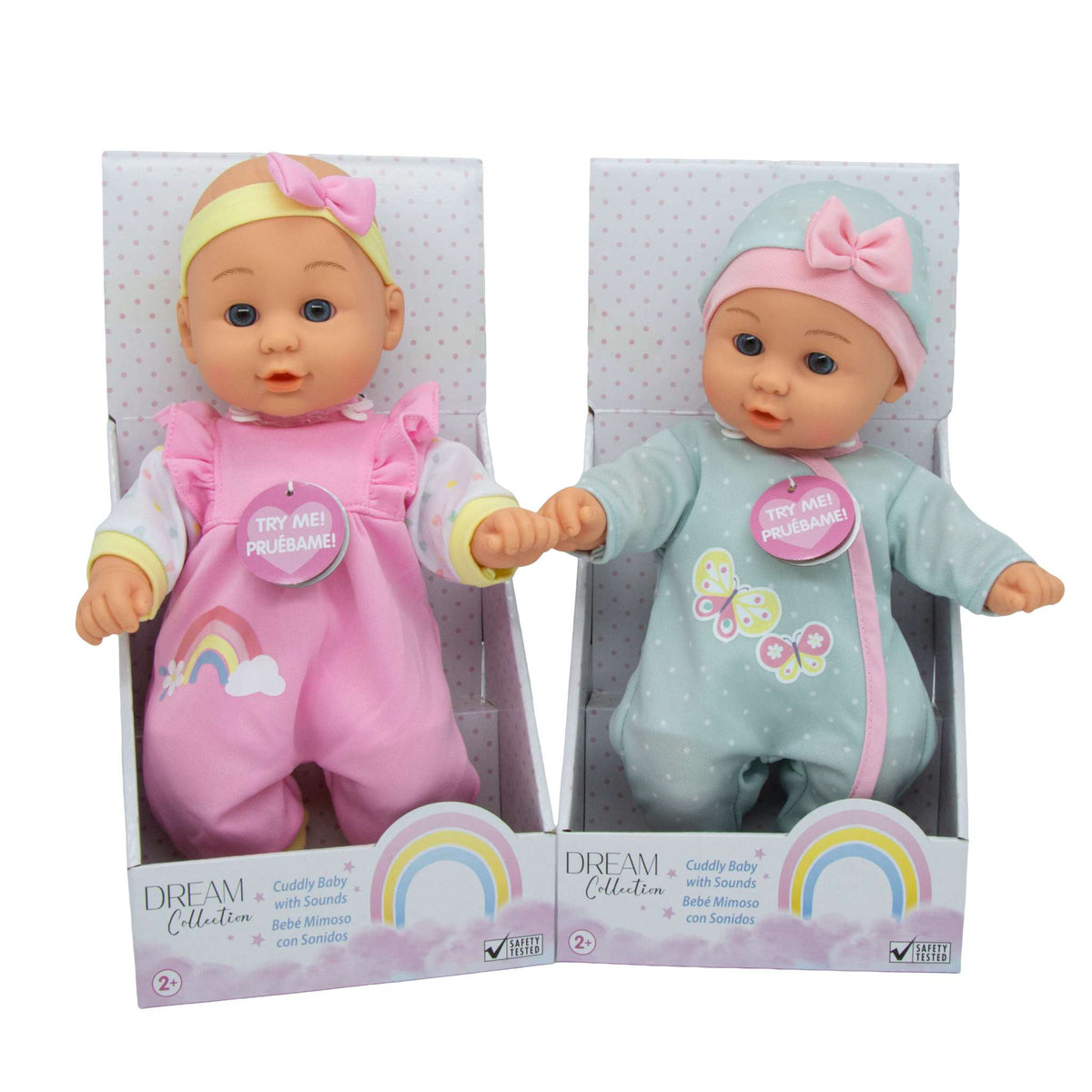 Dream Collection Cuddly Baby with Sounds Assorted Outfits