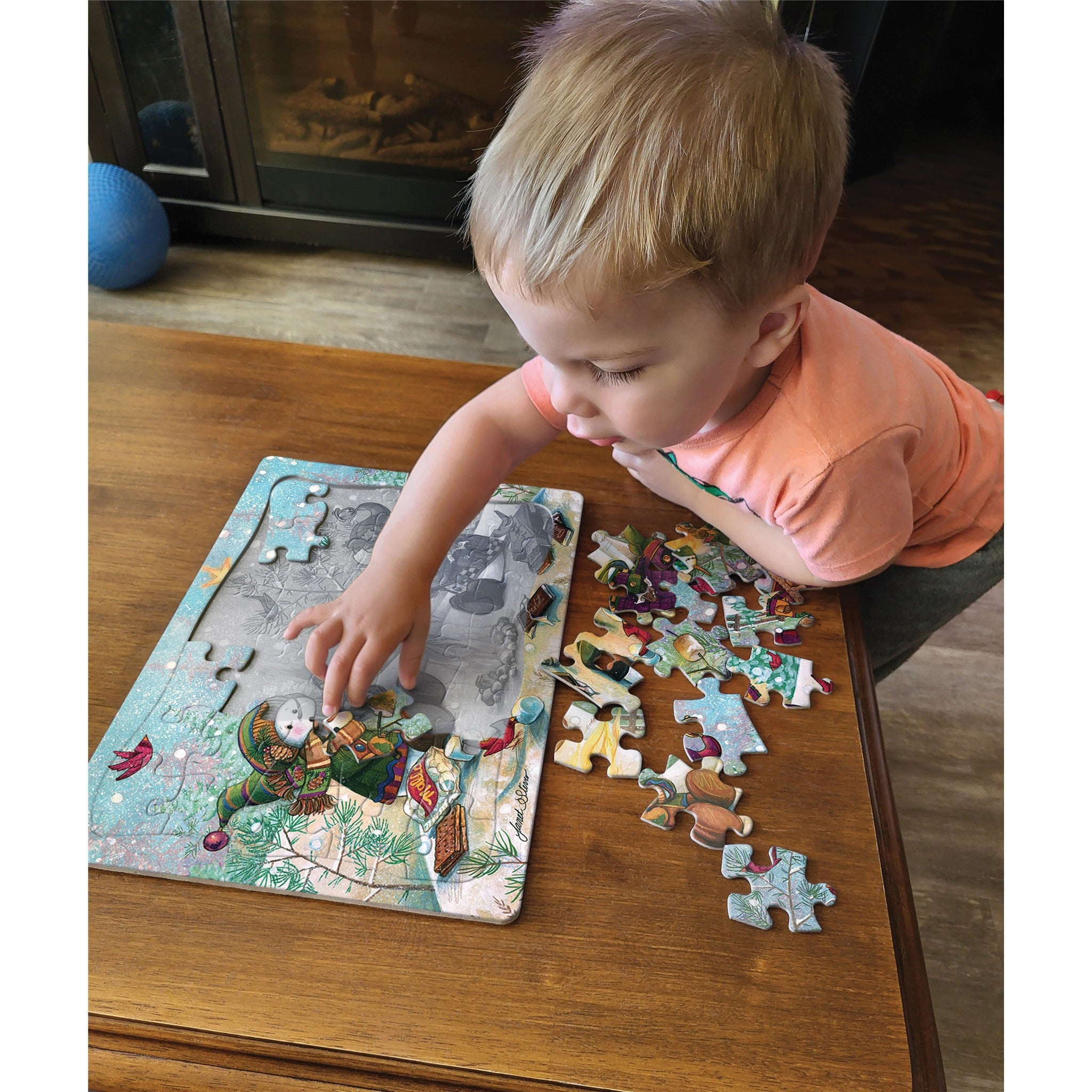 S'more Snowfall 35 Piece Tray Puzzle
