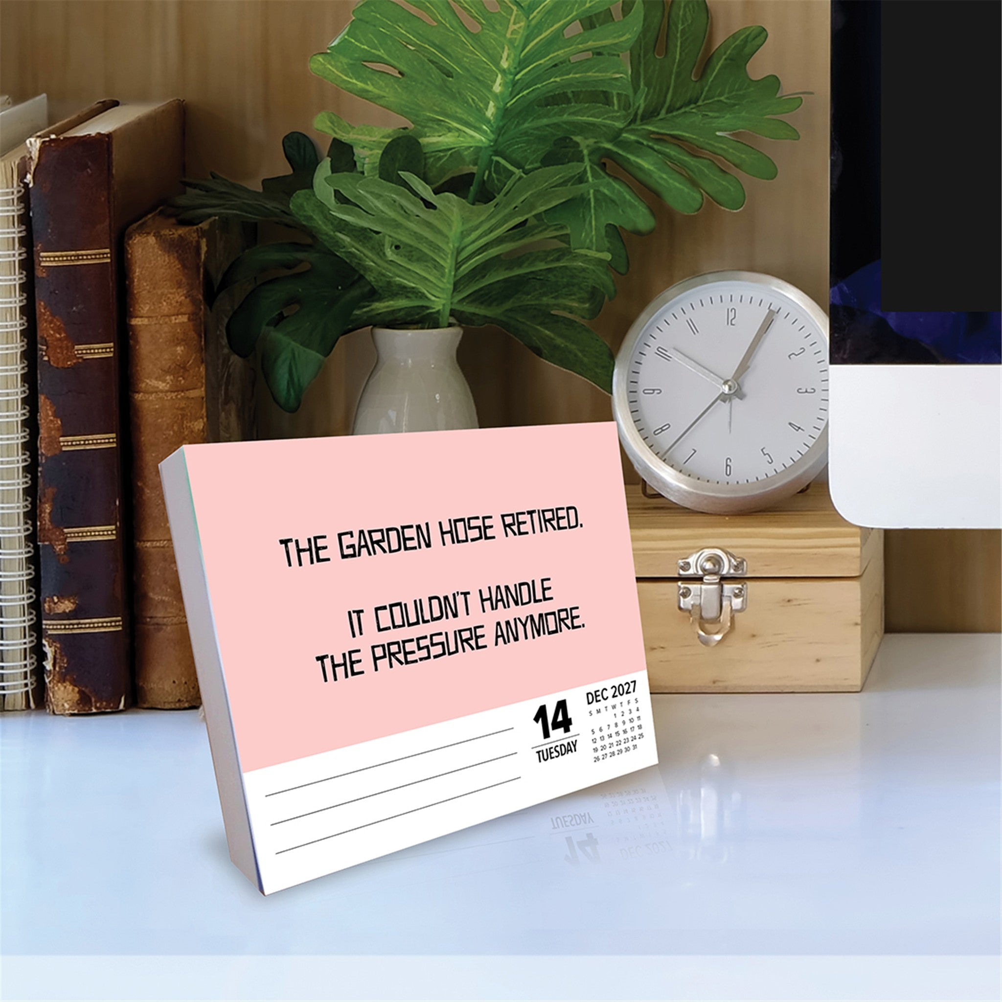 Bad Dad Jokes 2027 Box Calendar