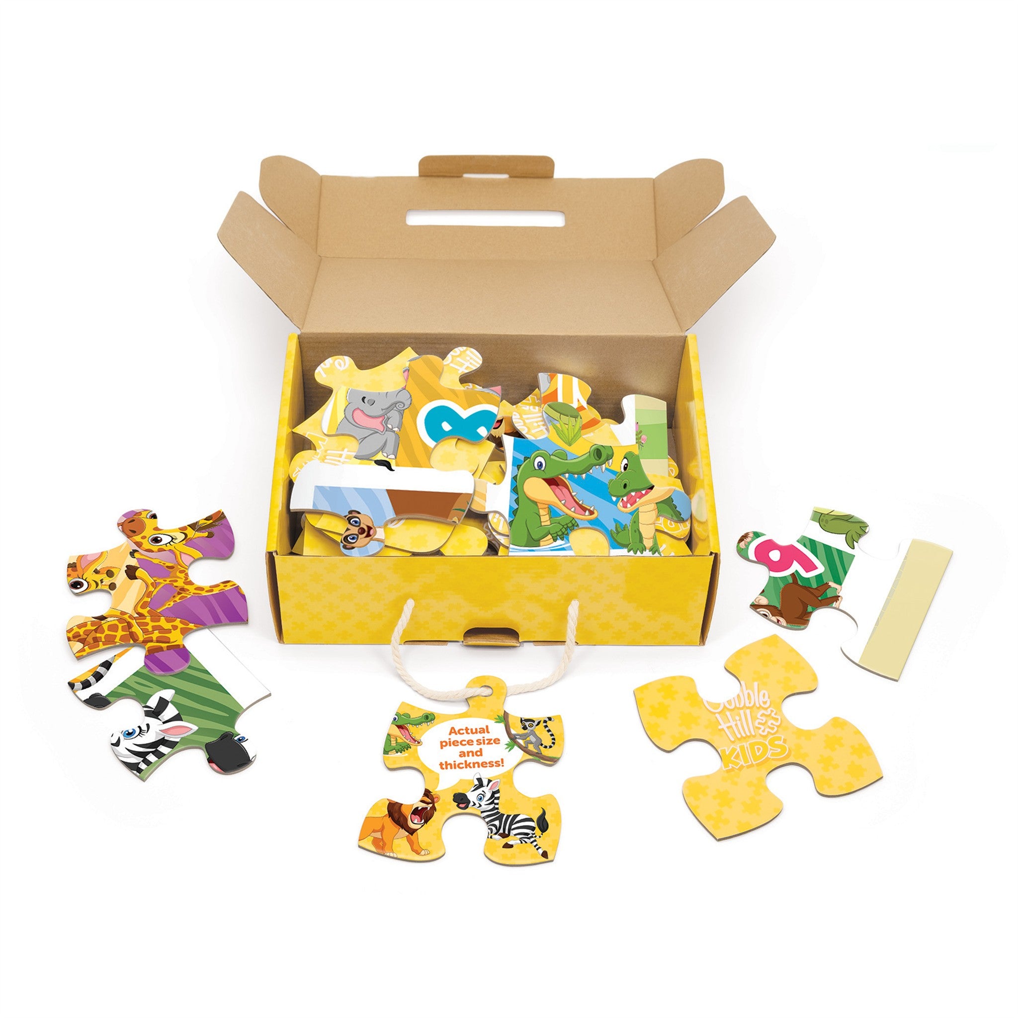 Animal Count 35 Piece Floor Puzzle - Online Only