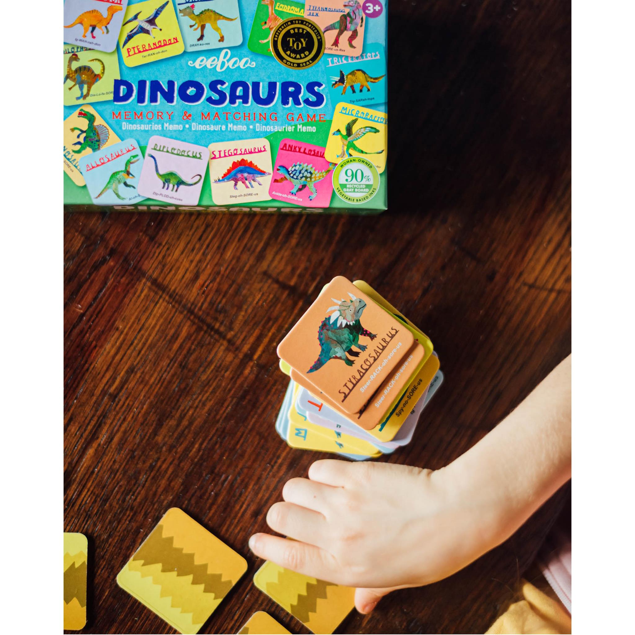 Dinosaurs Little Memory & Matching Game