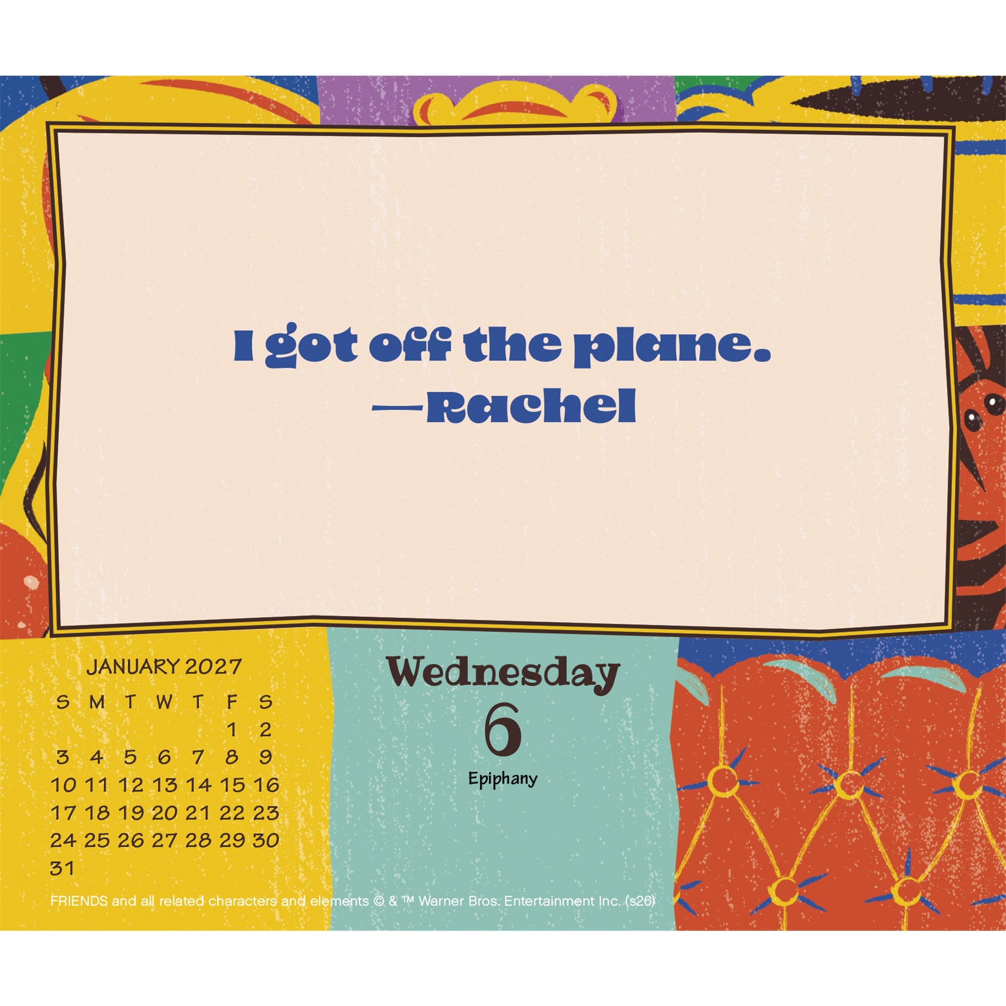 Friends 2027 Box Calendar