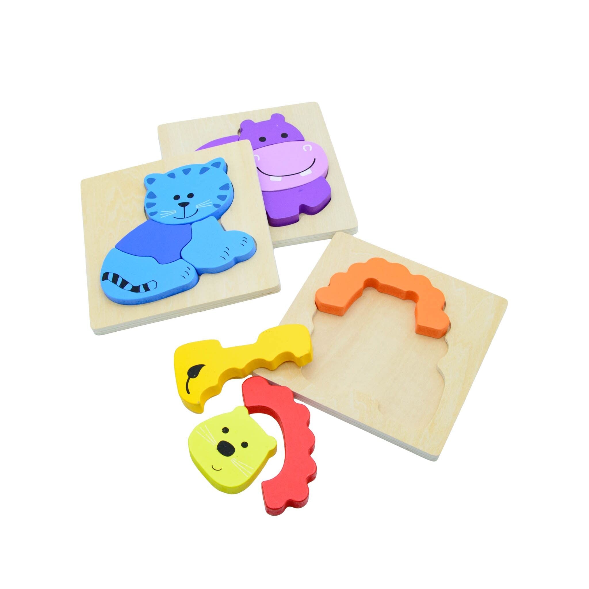 Chunky Puzzle 4 Piece Assorted Themes