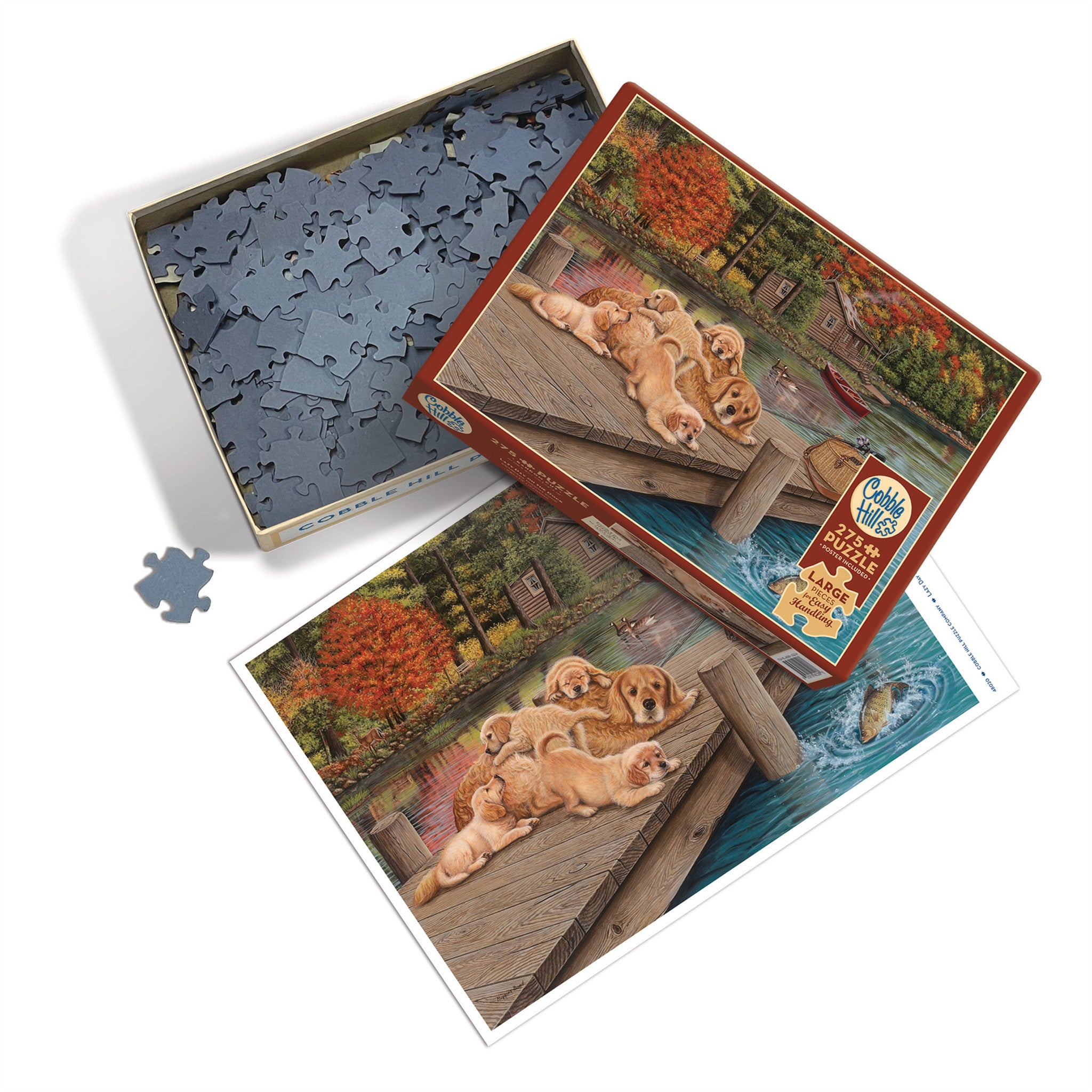 Lazy Day on the Dock 275 Piece Puzzle