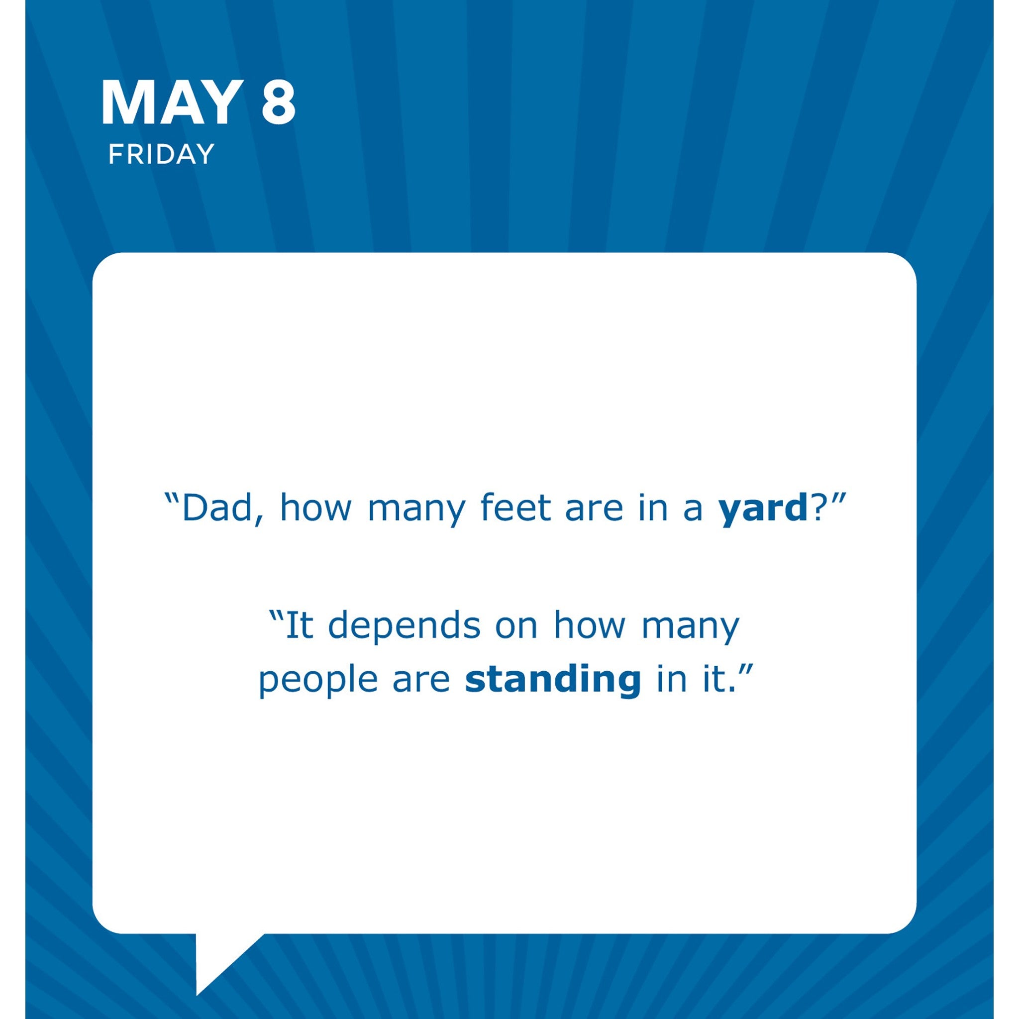 Dad Jokes 2027 Box Calendar