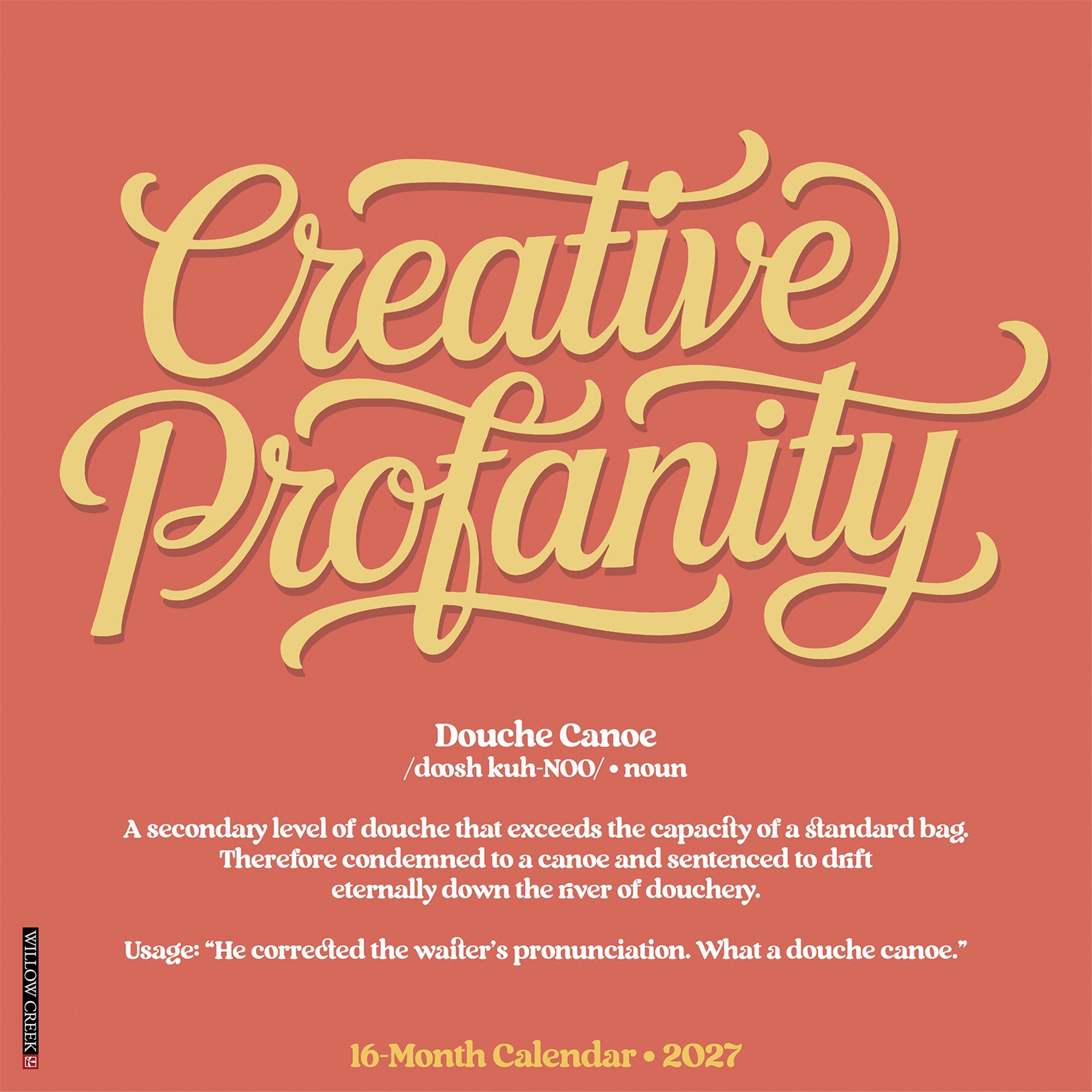 Creative Profanity 2027 Wall Calendar