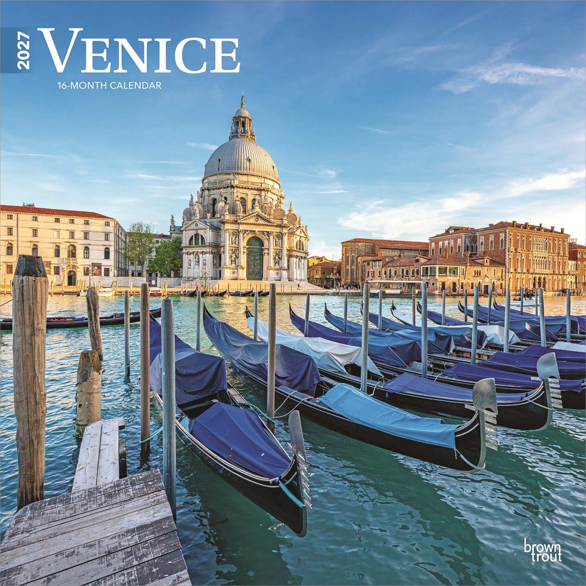 Venice 2027 Wall Calendar