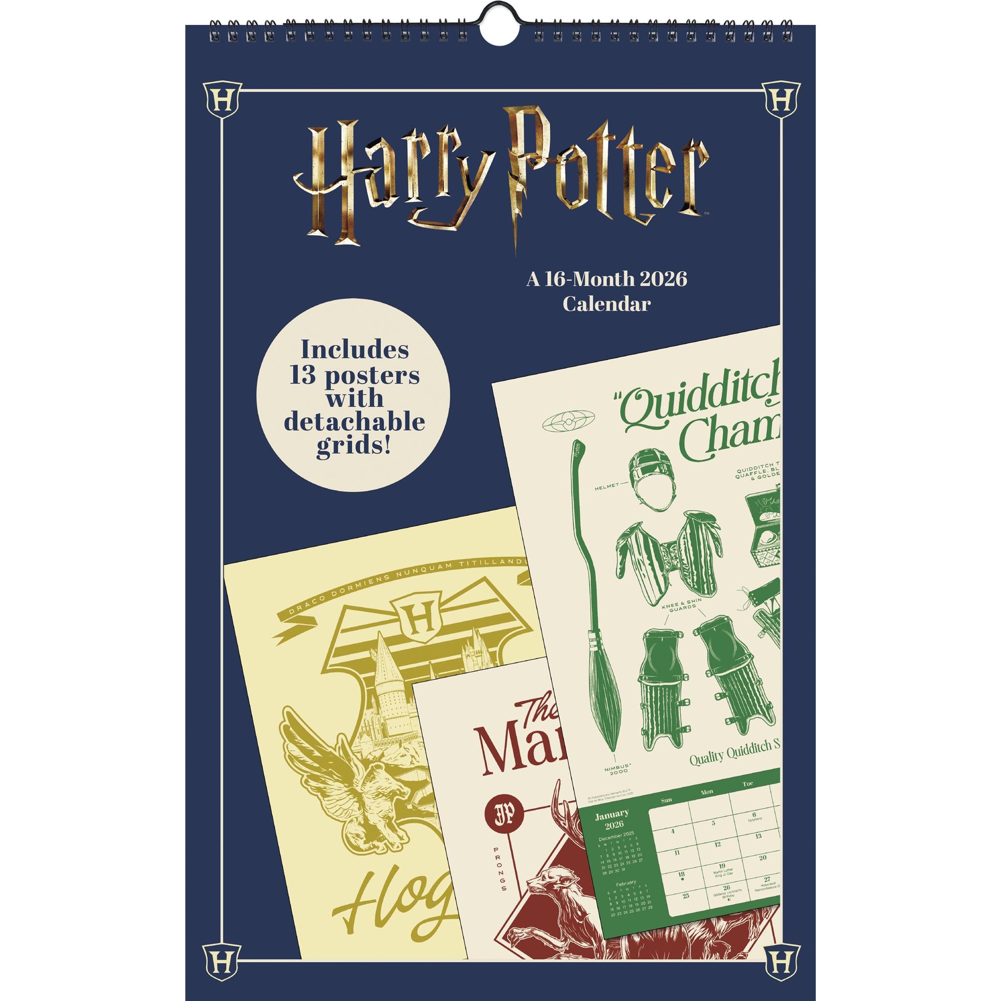 Harry Potter 2026 Poster Calendar