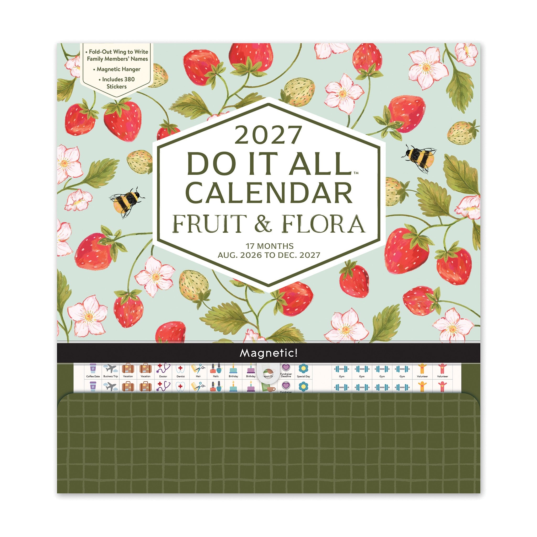 Fruit and Flora Do It All 2026-2027 Wall Calendar