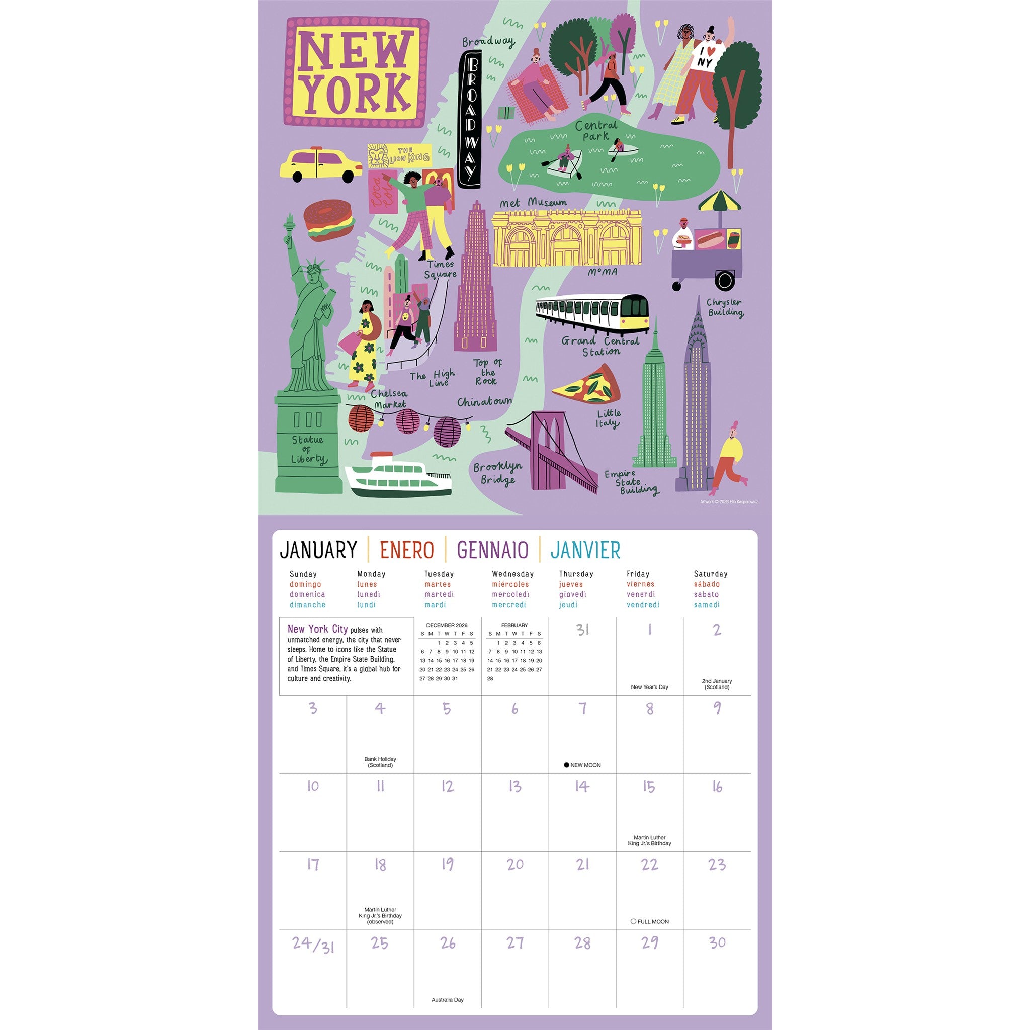 Drawn to Travel 2027 Wall Calendar - Online Only