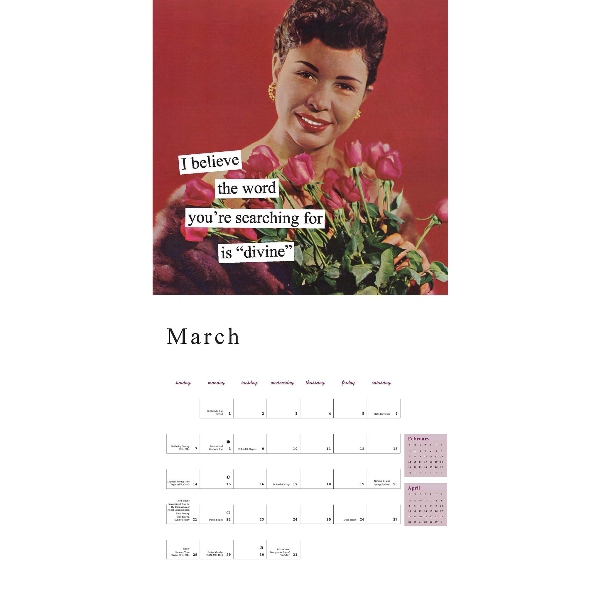 Anne Taintor 2027 Wall Calendar