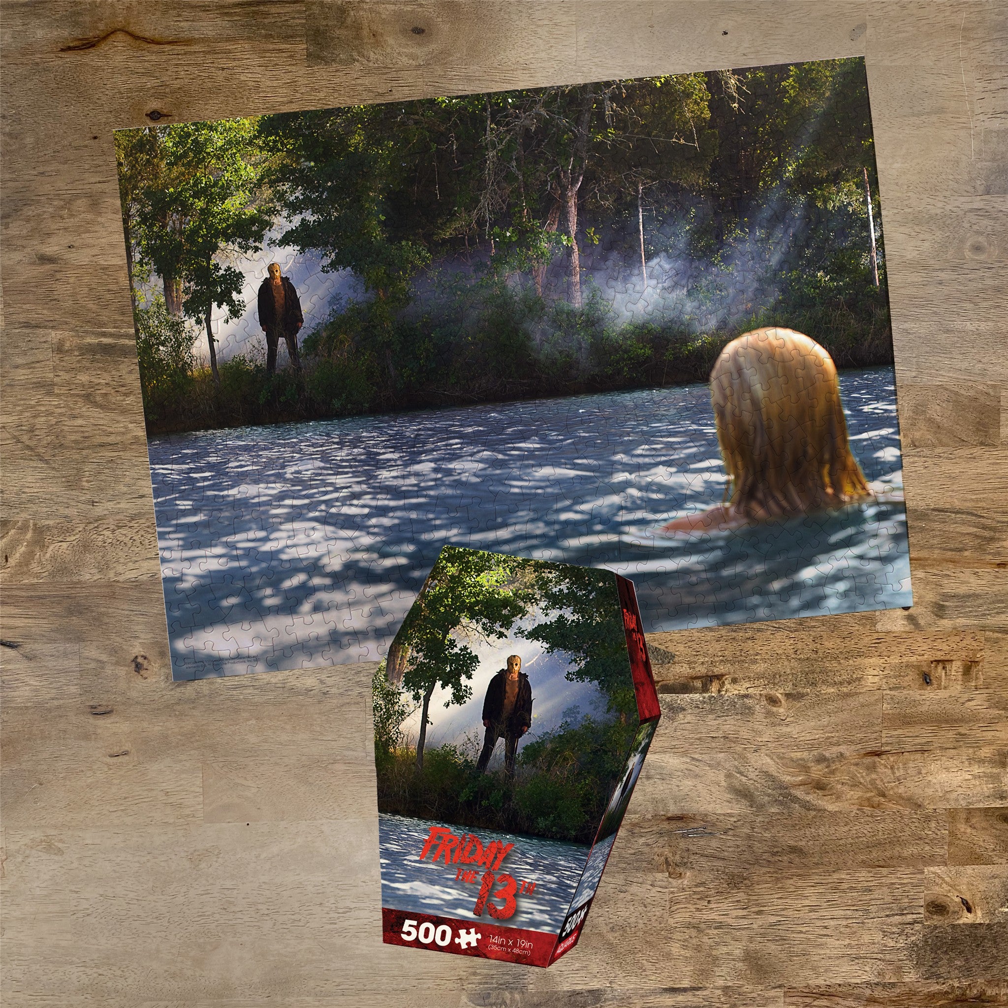 Friday the 13th Coffin 500 Piece Puzzle