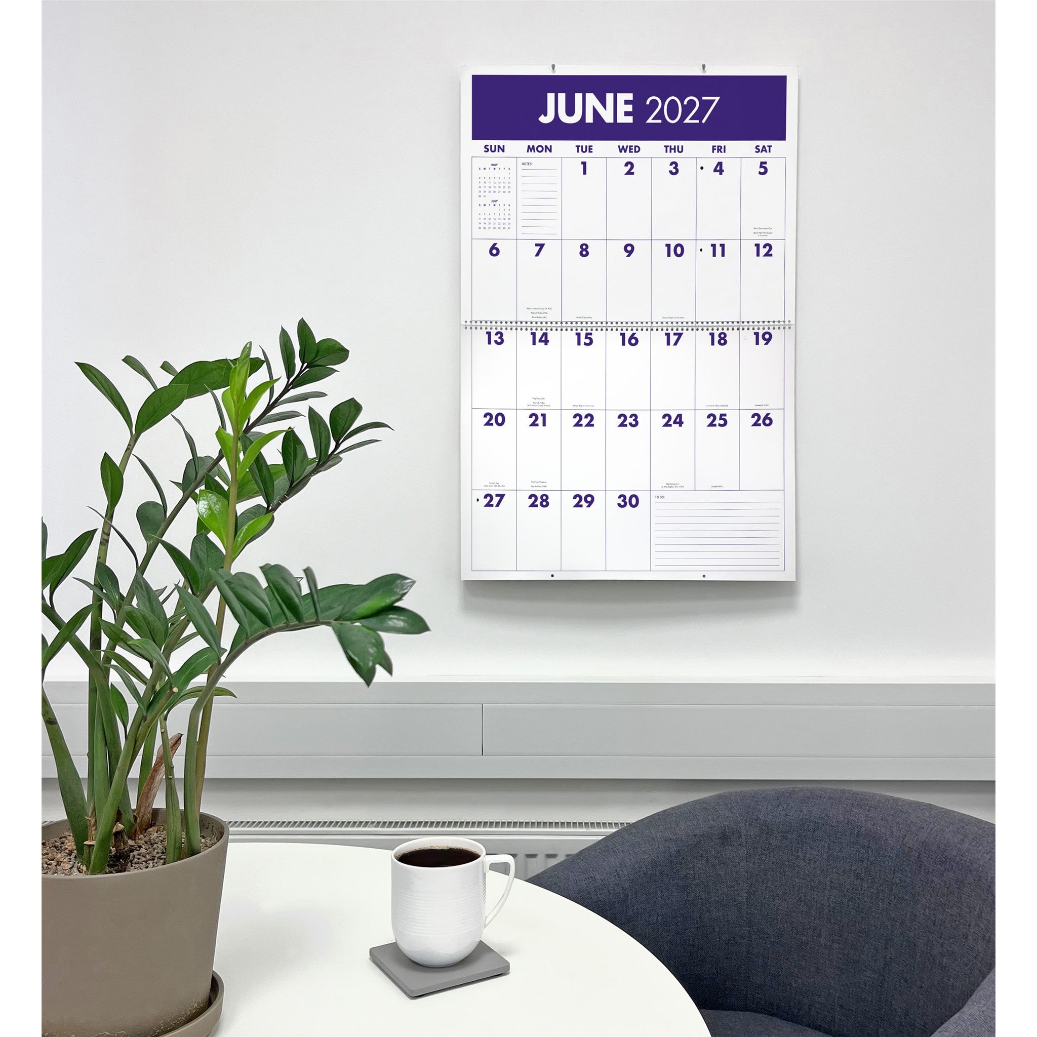 Mammoth Grid 2027 Poster Calendar
