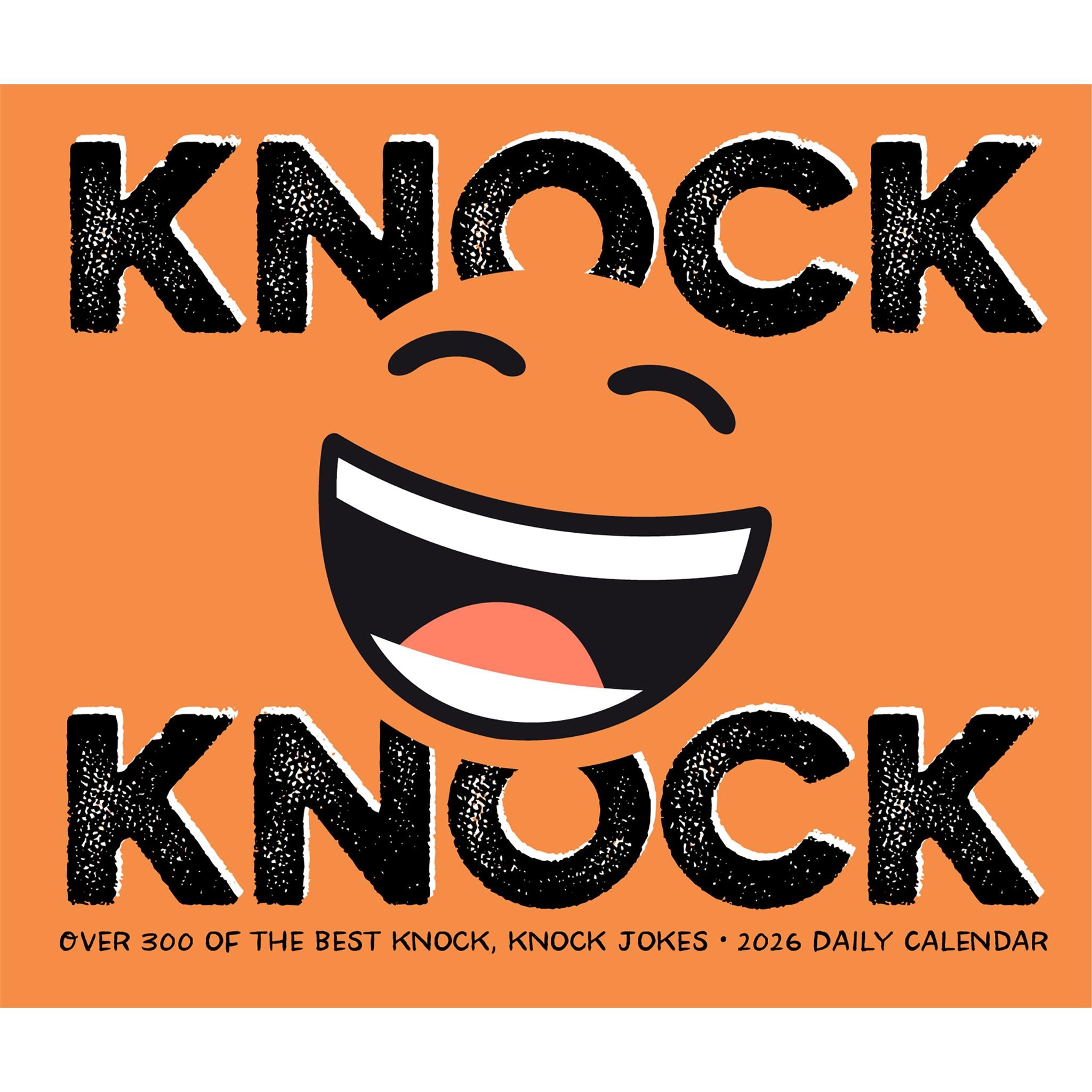 Knock Knock Daily Joke 2026 Box Calendar