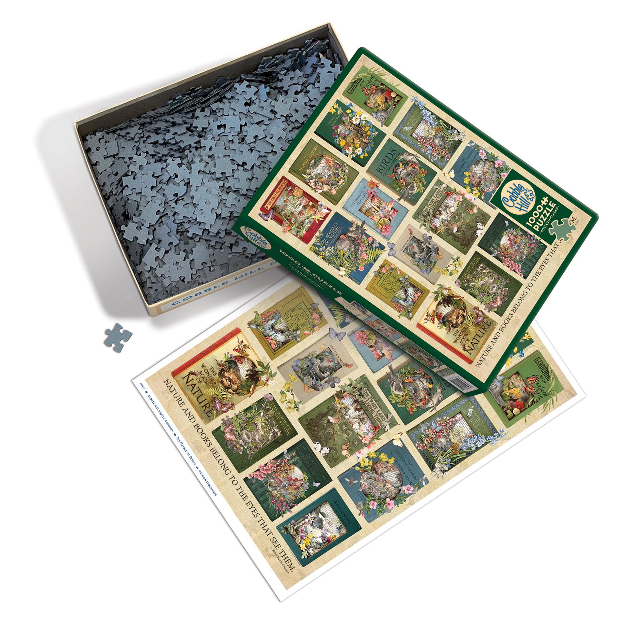 The Nature of Books 1000 Piece Puzzle