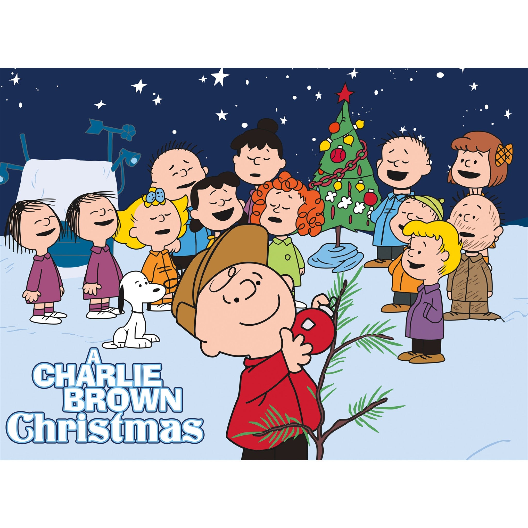 Peanuts Charlie Brown Christmas 1000 Piece Puzzle