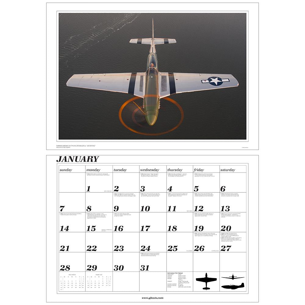 Ghosts a Time Remembered 2024 Oversized Wall Calendar product image