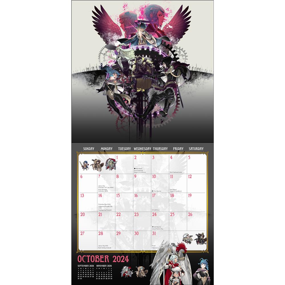 Fire Emblem 2024 Wall Calendar product image