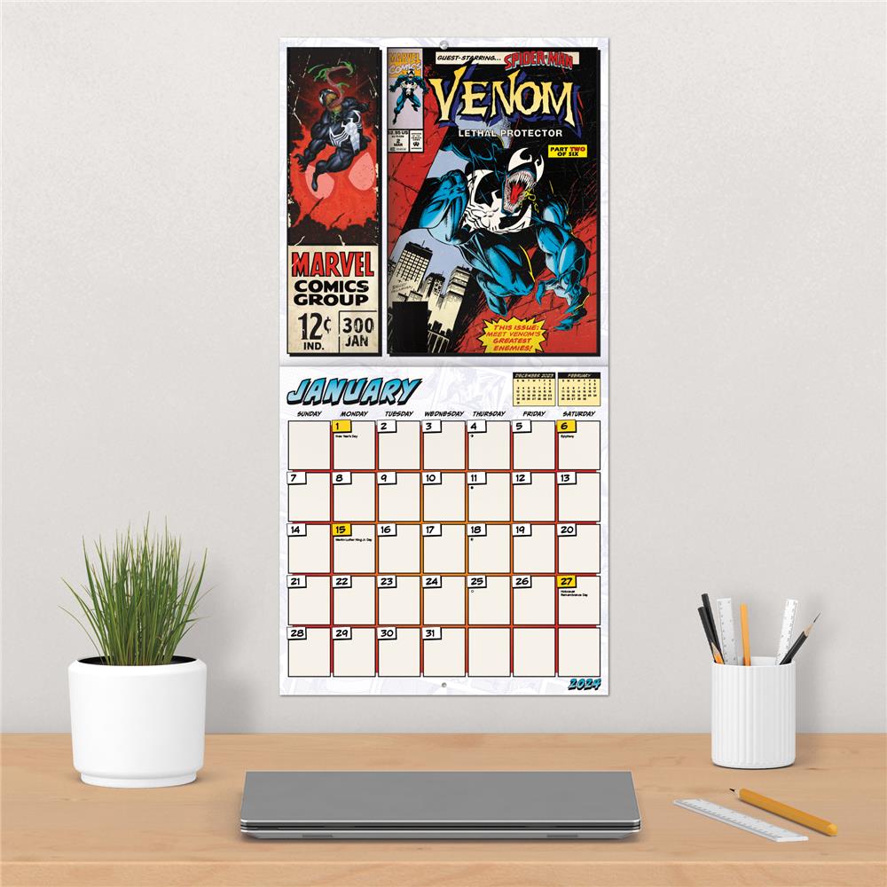 Marvel Comics 2024 Wall Calendar