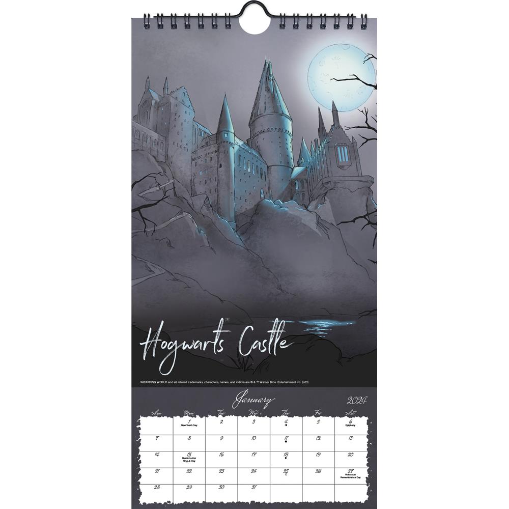 Harry Potter 2024 Slim Calendar