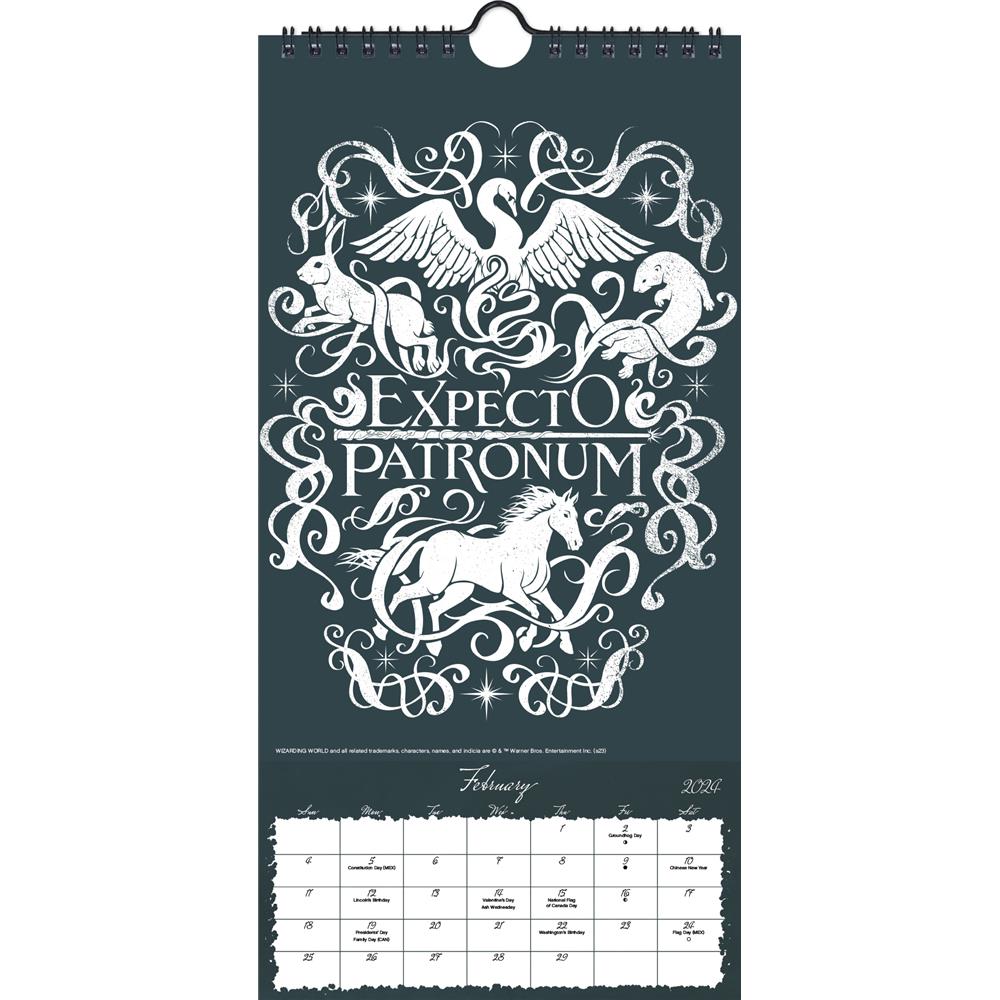 Harry Potter 2024 Slim Calendar