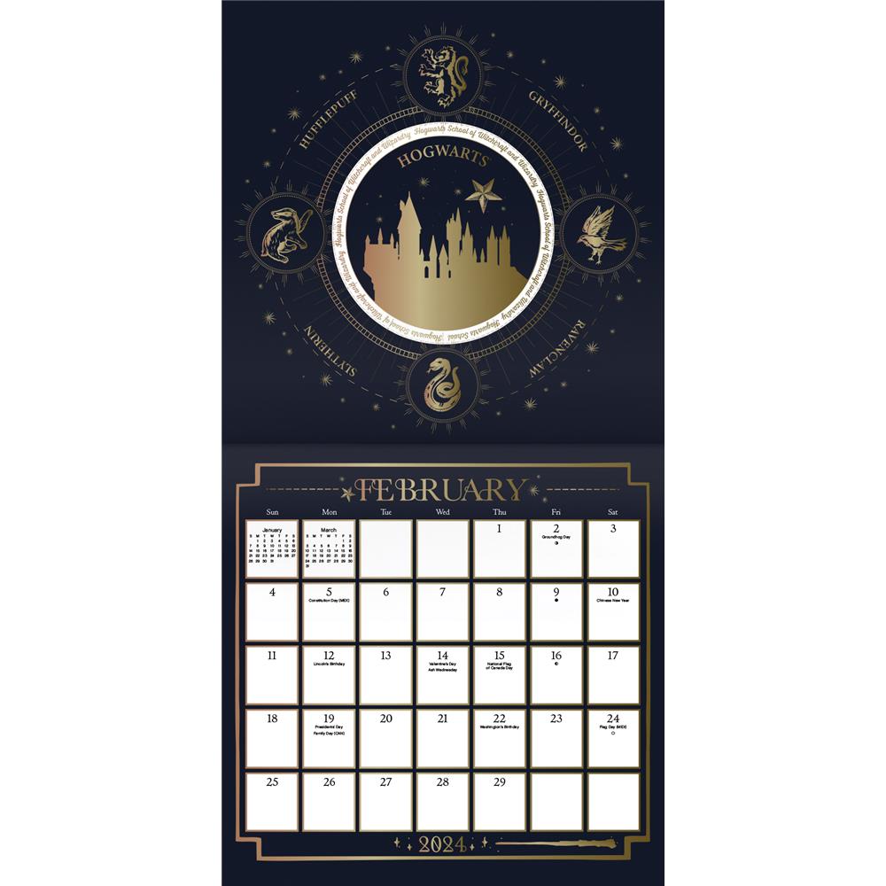 Harry Potter 2024 Collectors Edition Wall Calendar
