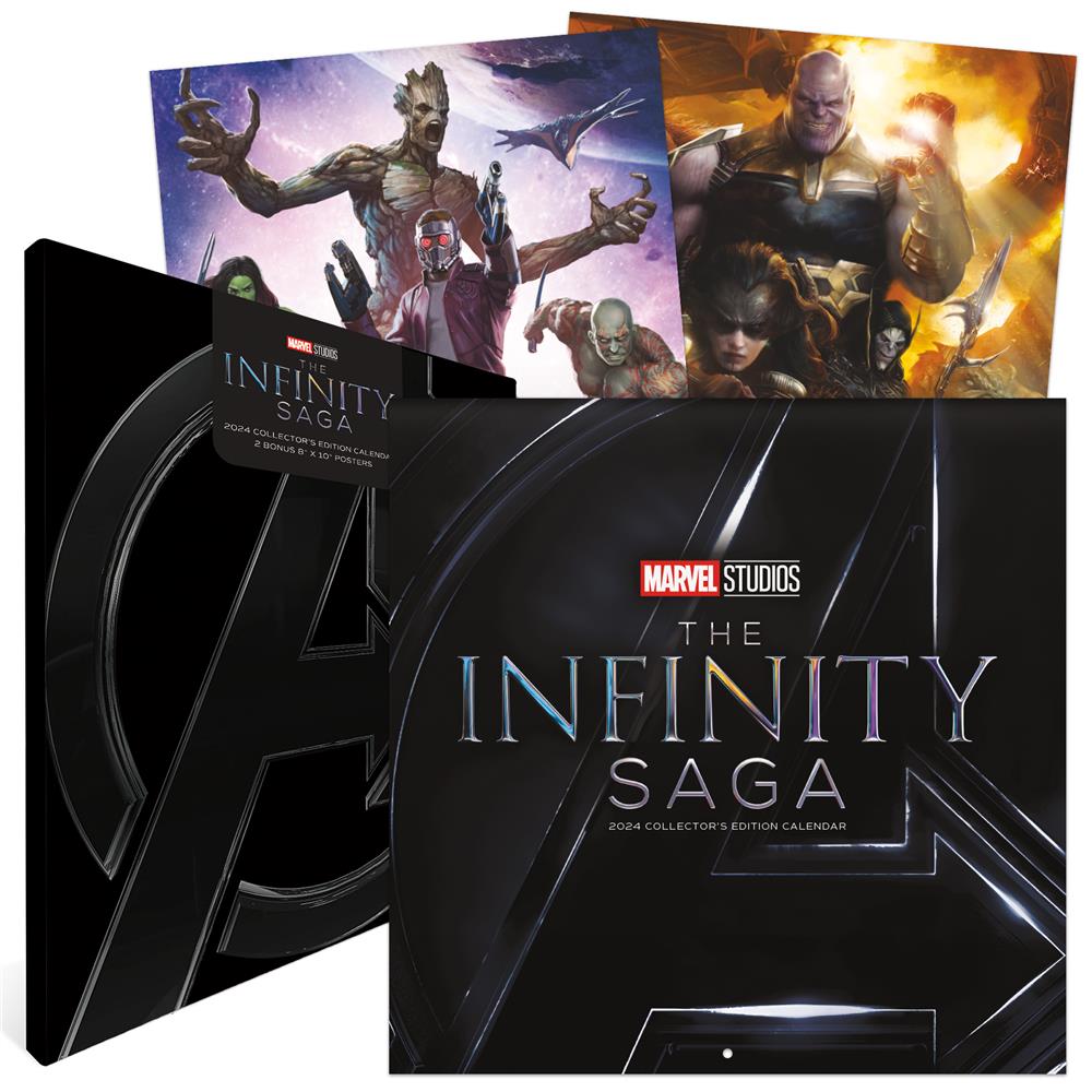 Marvel Infinity Saga 2024 Collectors Edition Wall Calendar