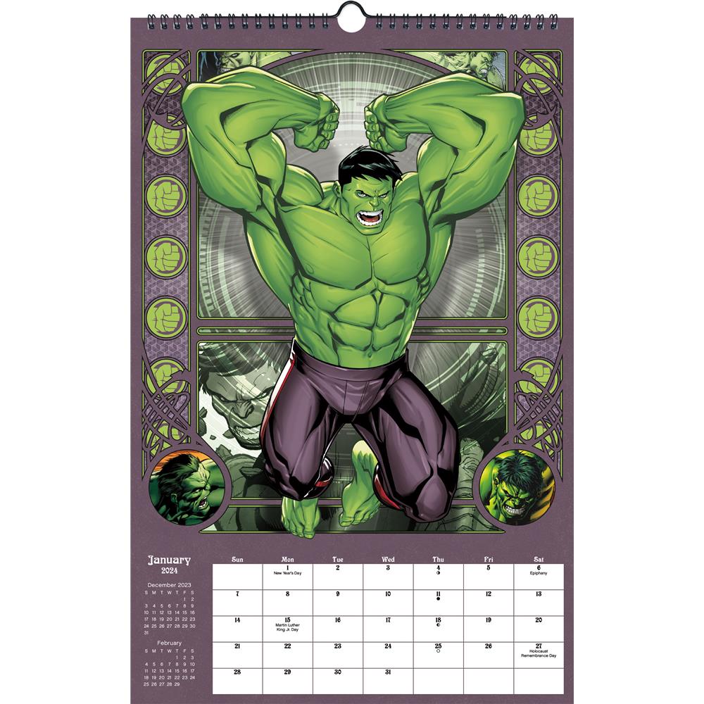 Avengers 2024 Poster Calendar