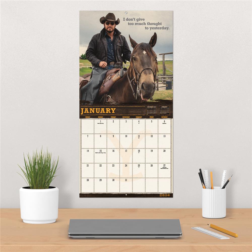 Yellowstone Rip and Beth 2024 Wall Calendar - Online Exclusive