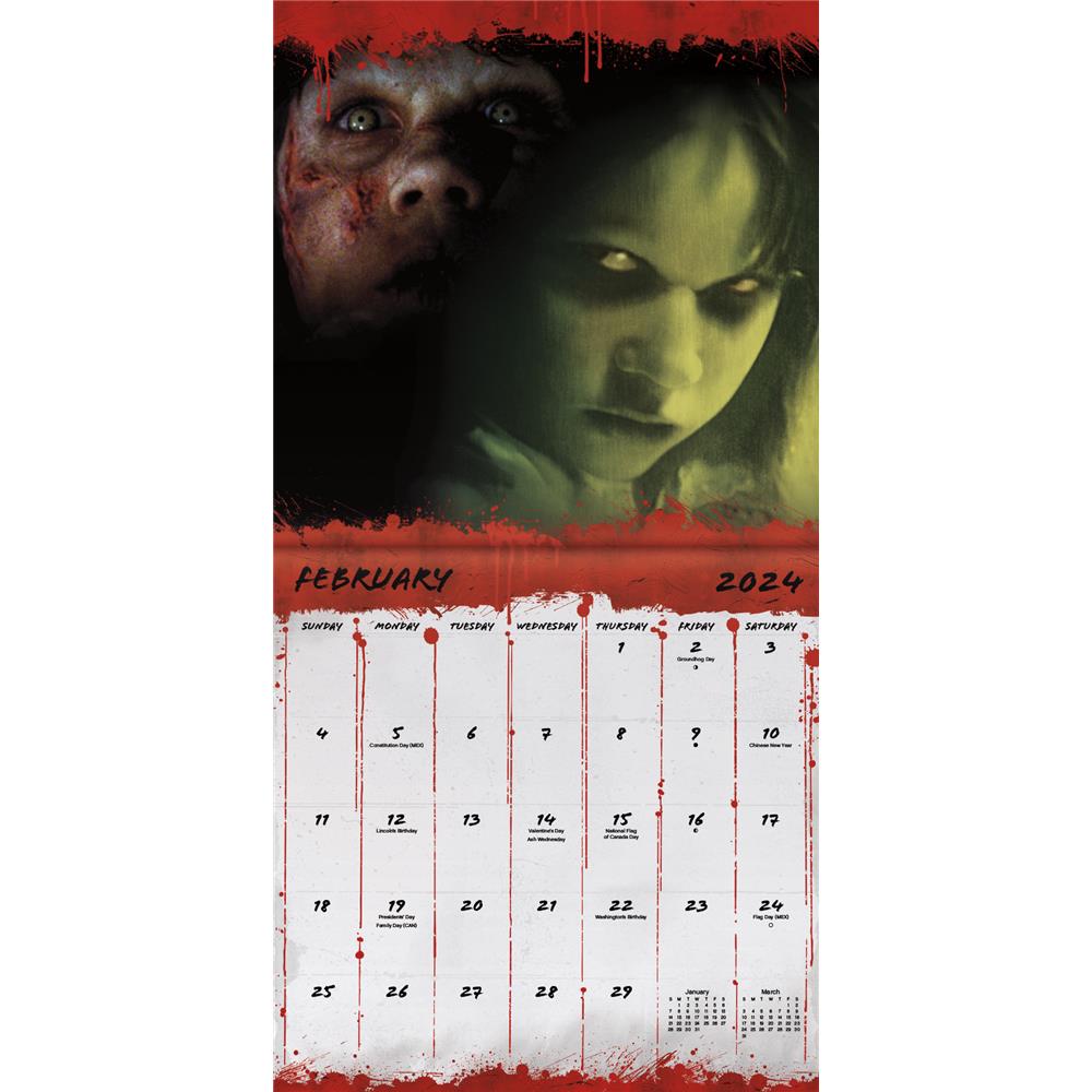 Horror Collection 2024 Mini Calendar
